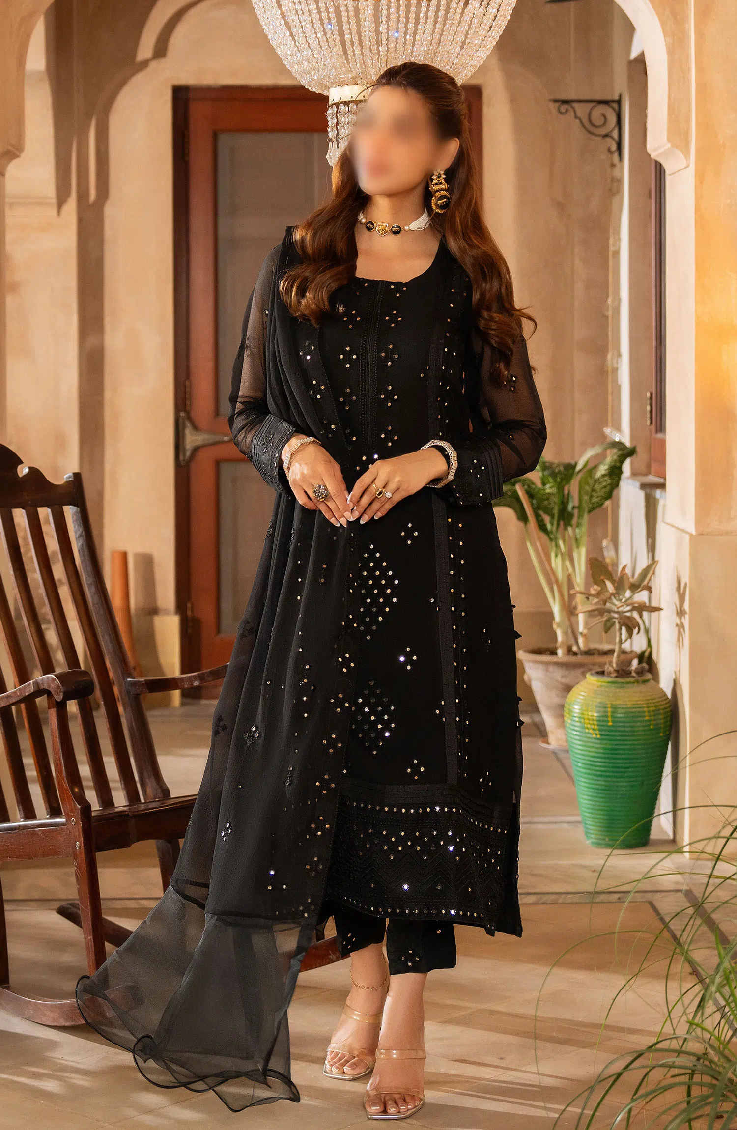 Afsanay Unstitched Luxury Chiffon Collection - Ayzal