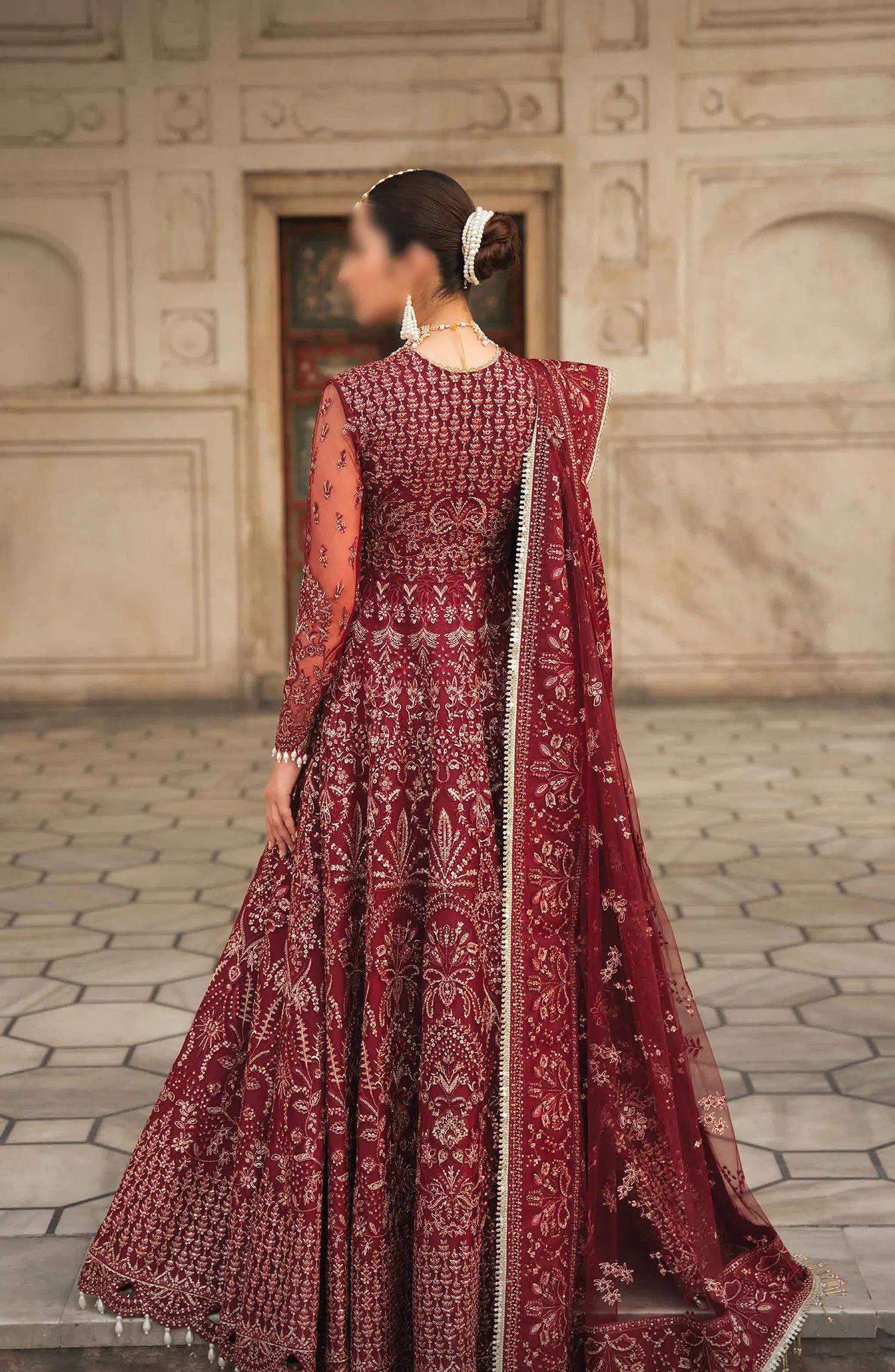 Ayzel Pehli Nazar Festive Chiffon Collection 2024 - AZW-23-24 V2-01 ZULEKHA