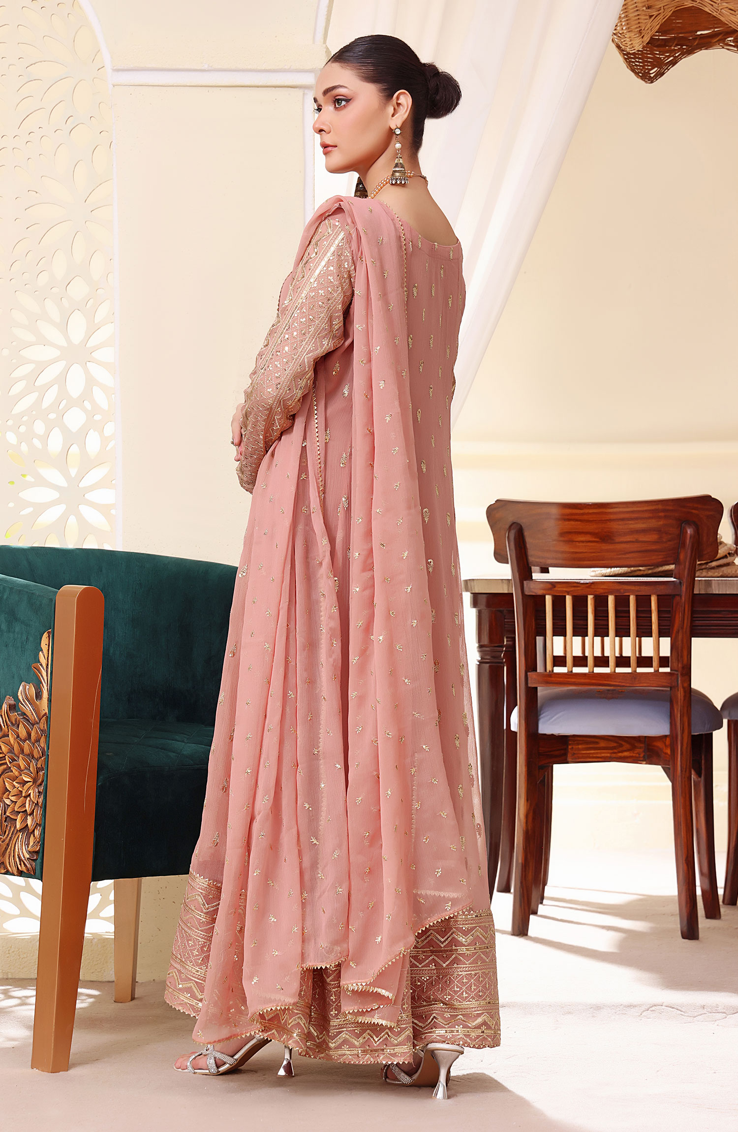 Rasm E Henna Pret Collection By Al Siyab - Bahaar Tea Pink