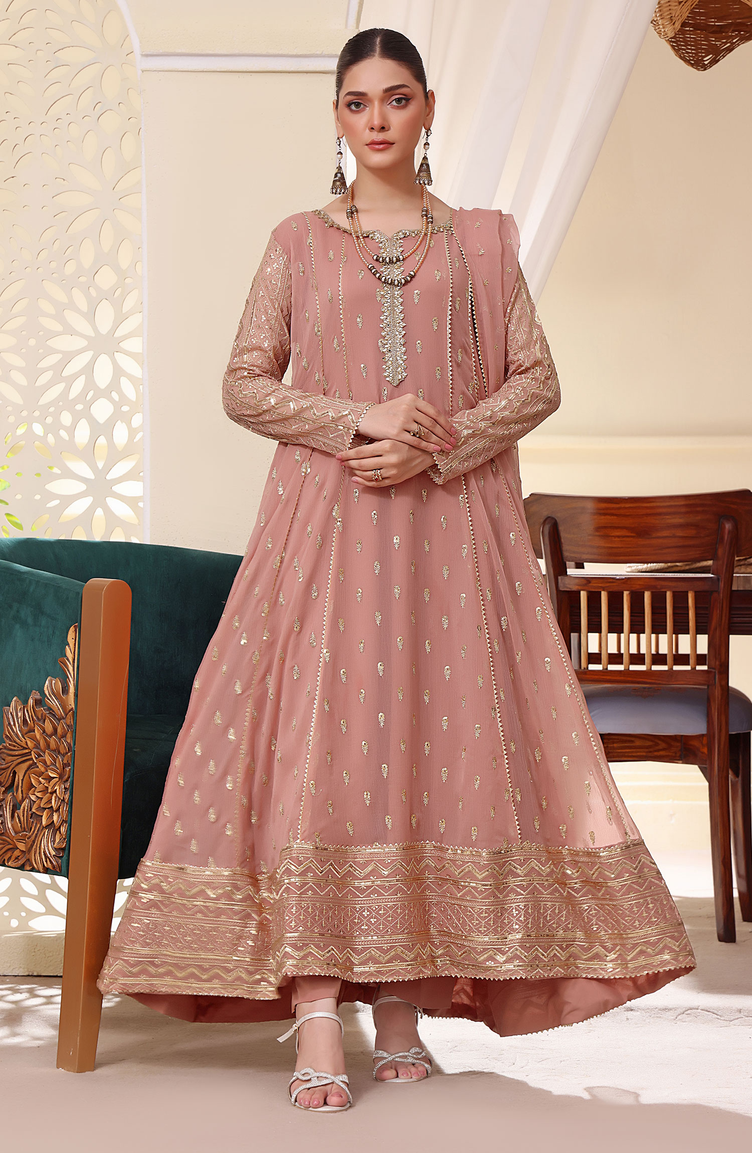 Rasm E Henna Pret Collection By Al Siyab - Bahaar Tea Pink