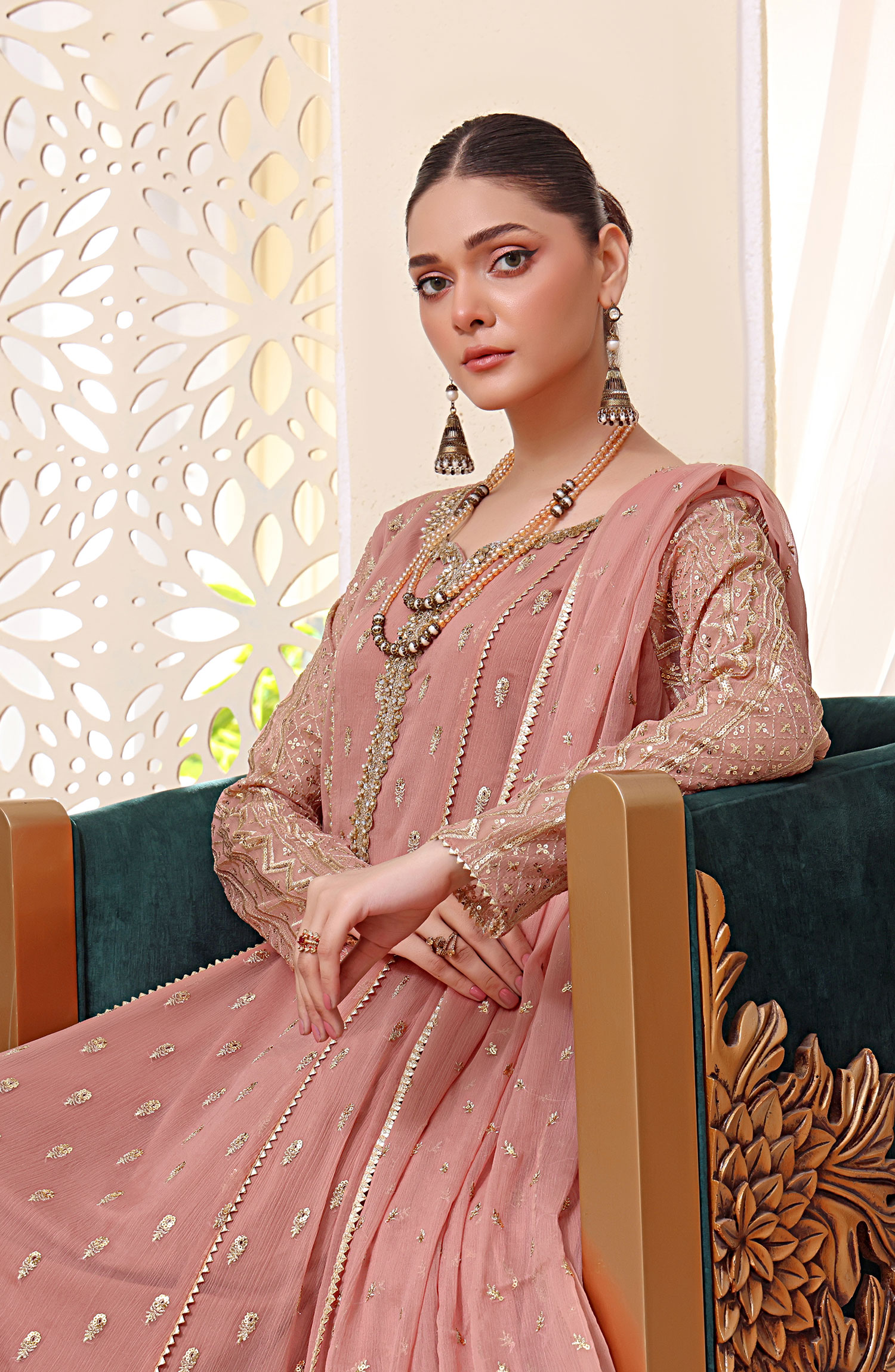 Rasm E Henna Pret Collection By Al Siyab - Bahaar Tea Pink