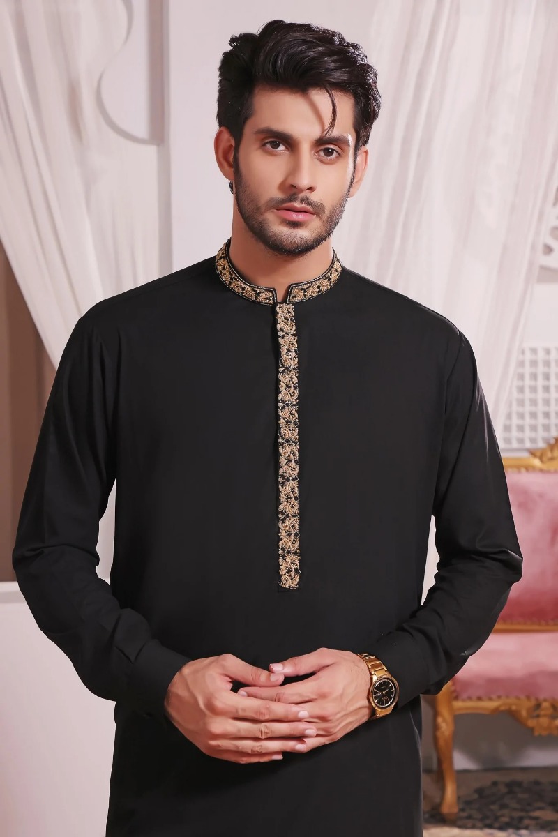 TGM Shalwar Kameez Black Plague