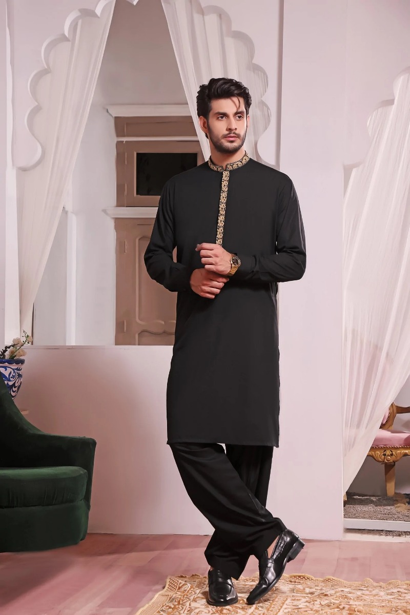 TGM Shalwar Kameez Black Plague