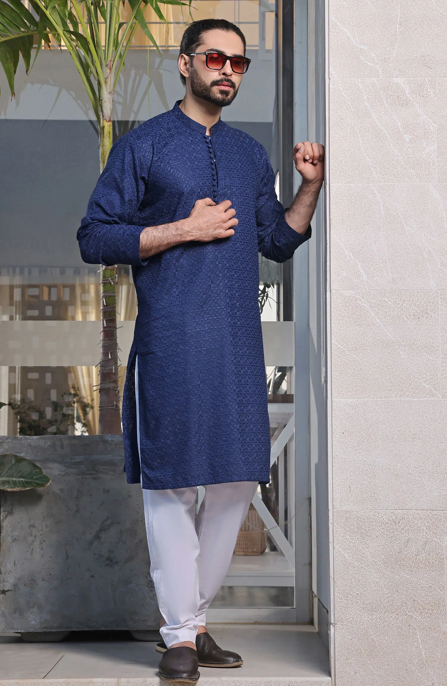 TGM Fancy Kurta Pyjama Collection - Blue Dynasty