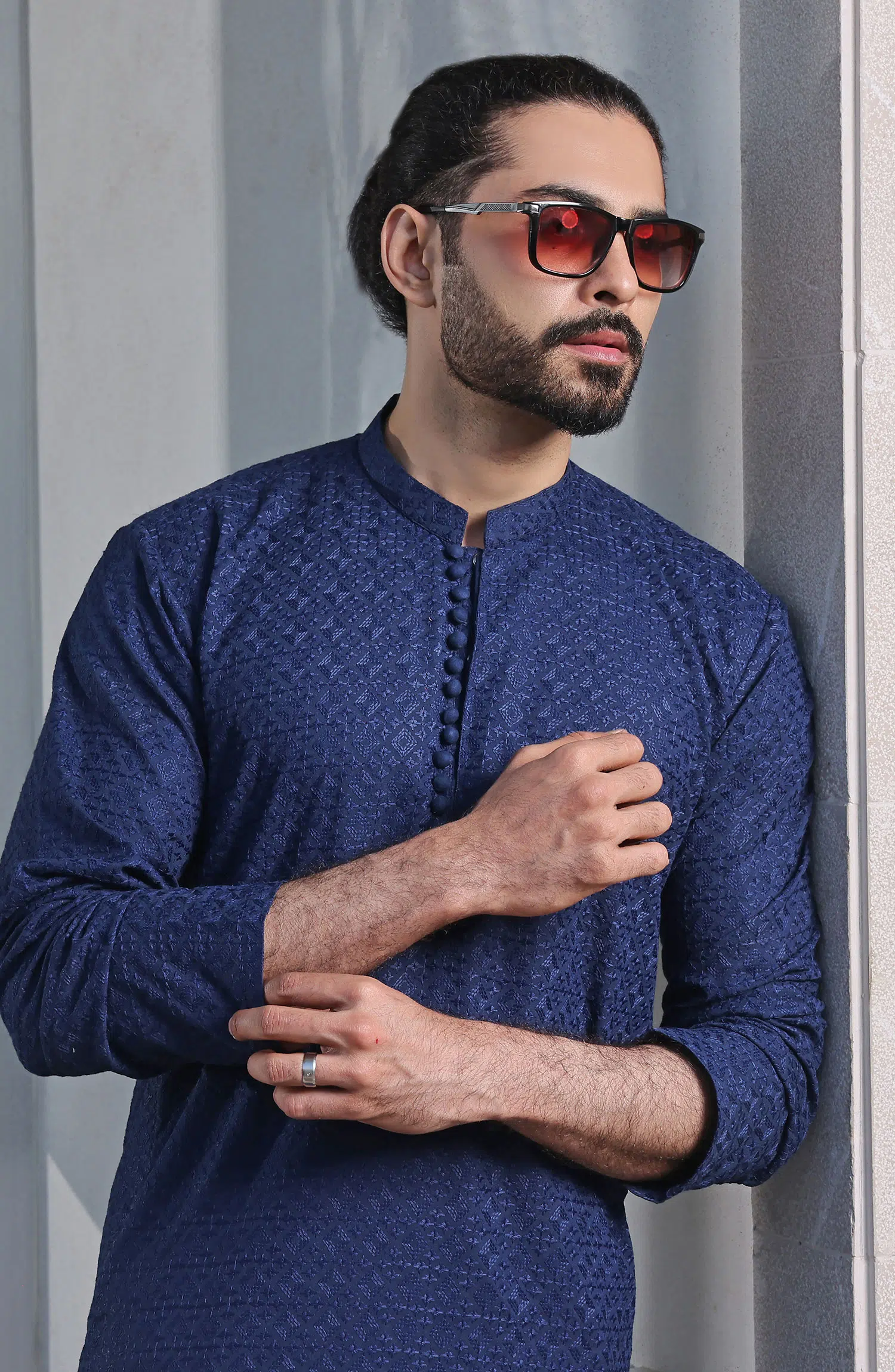 TGM Fancy Kurta Pyjama Collection - Blue Dynasty