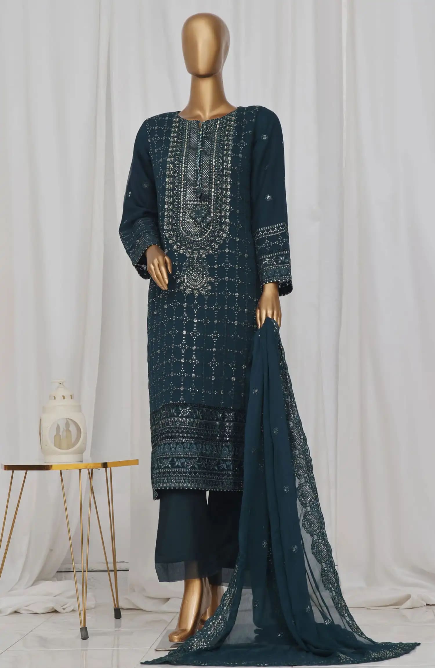 Sadabahar Afsanay Luxury Chiffon Collection Vol 10-Cf-03 Blue