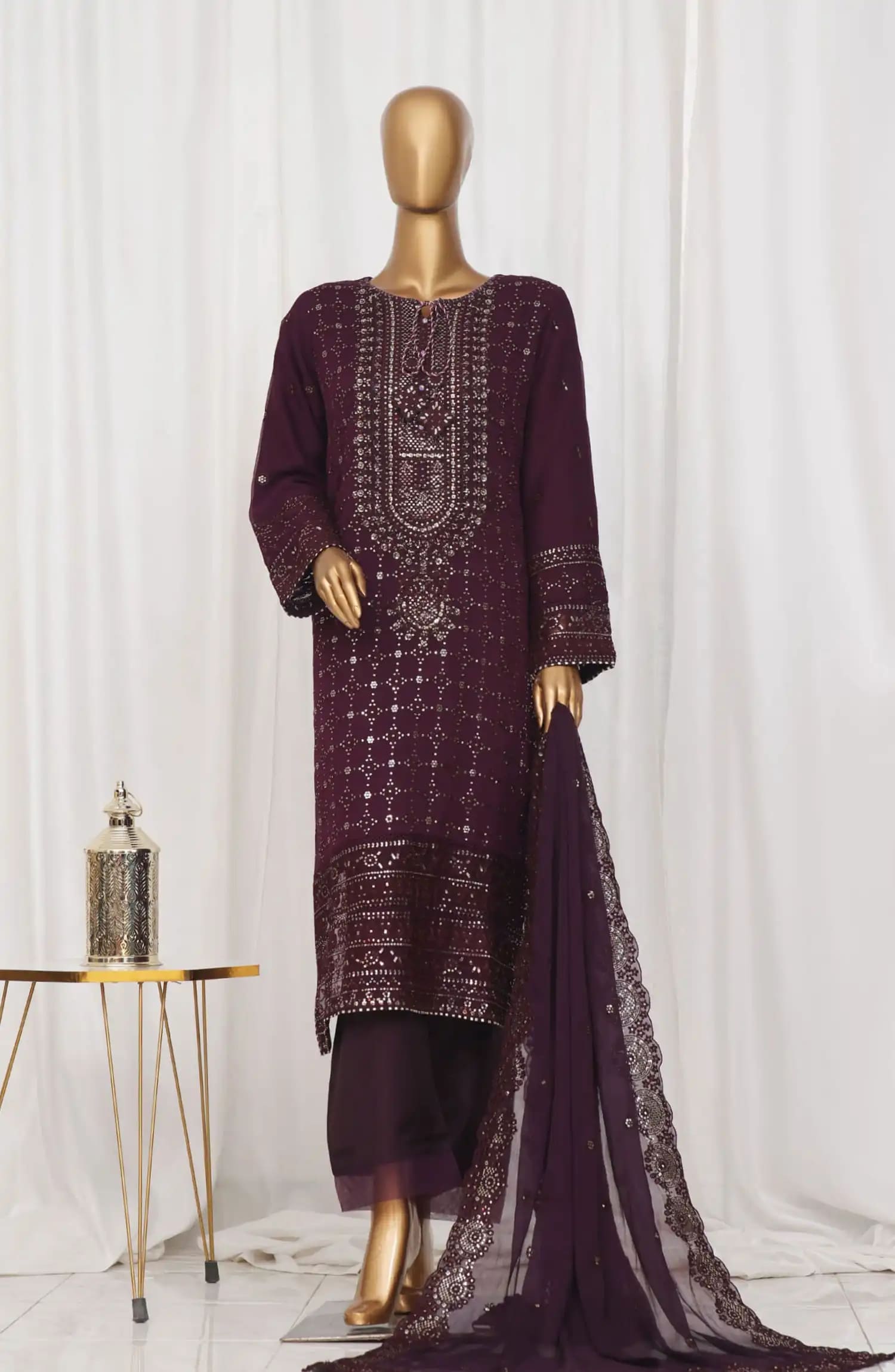 Sadabahar Afsanay Luxury Chiffon Collection Vol 10-Cf-03 Purple