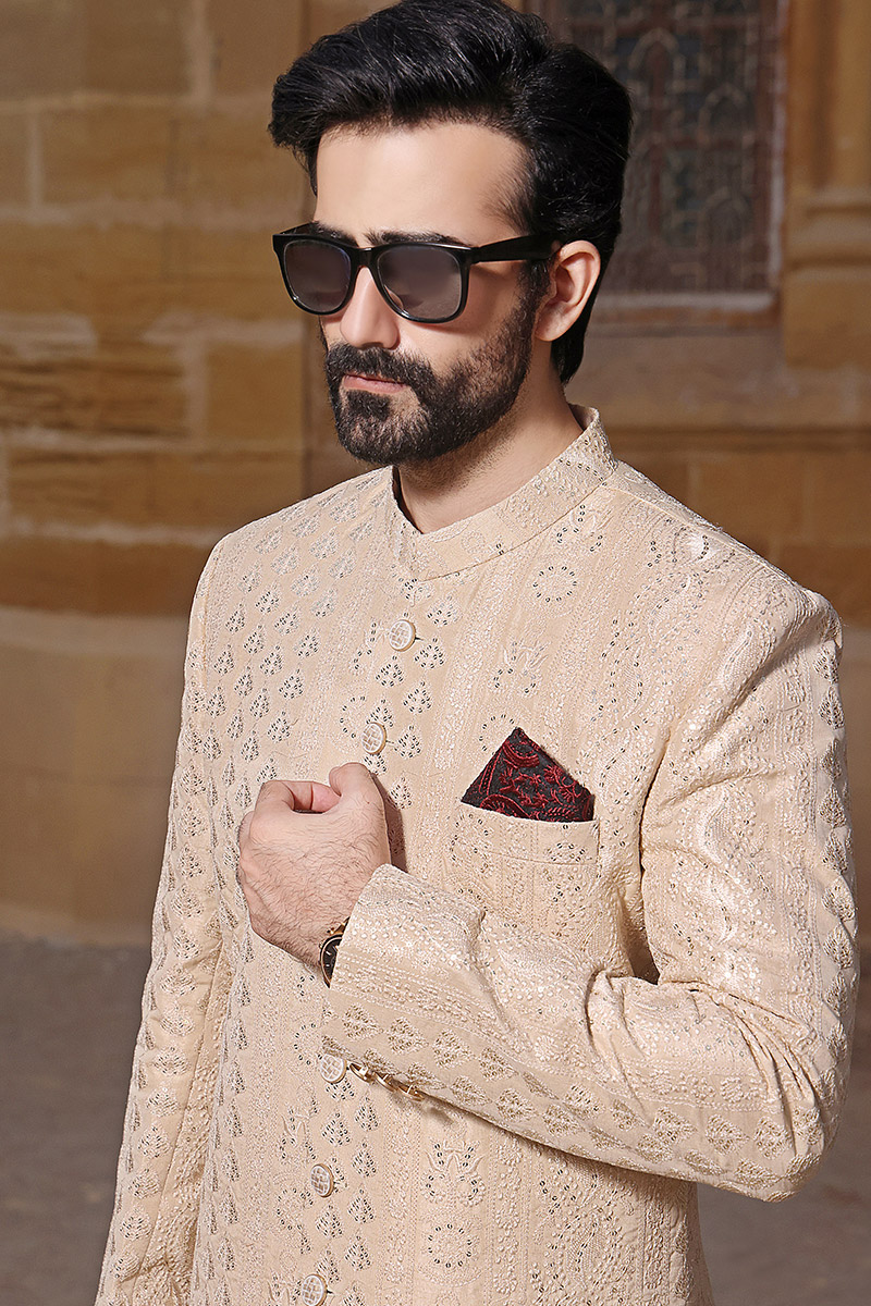 TGM Sherwani Collection - Cinammon Spice