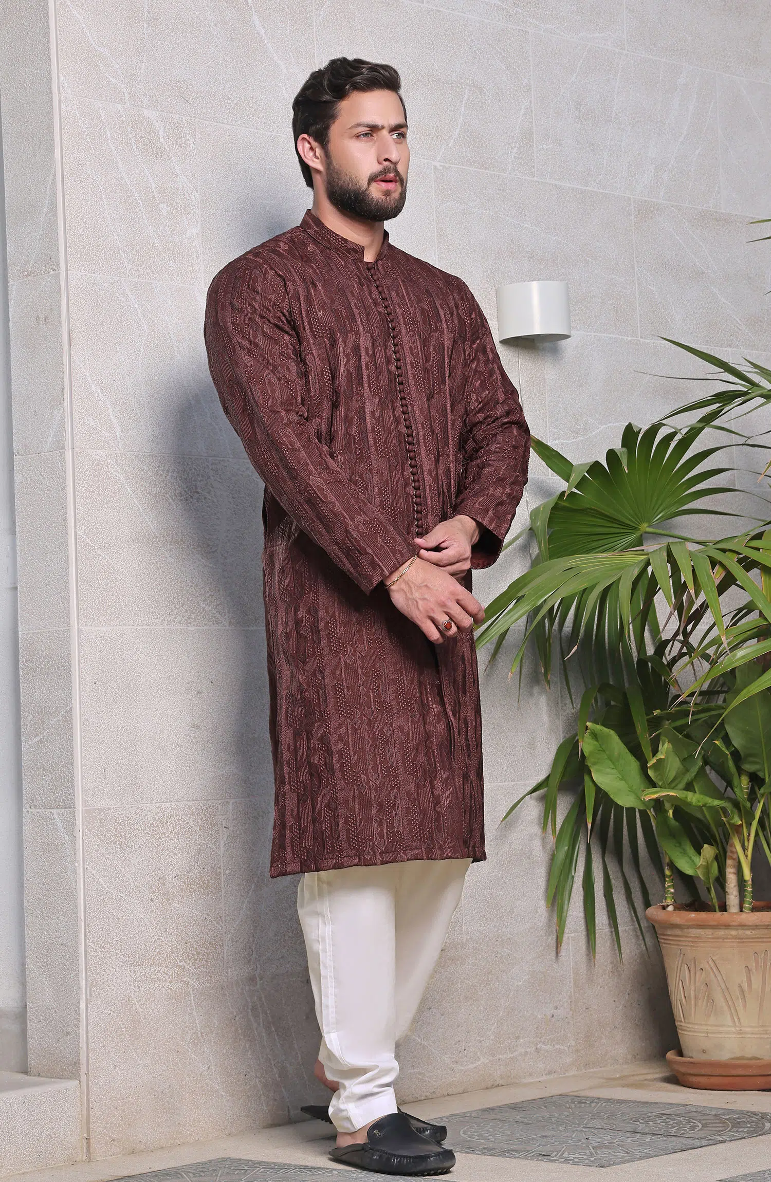 TGM Fancy Kurta Pyjama Collection - Copper Crest