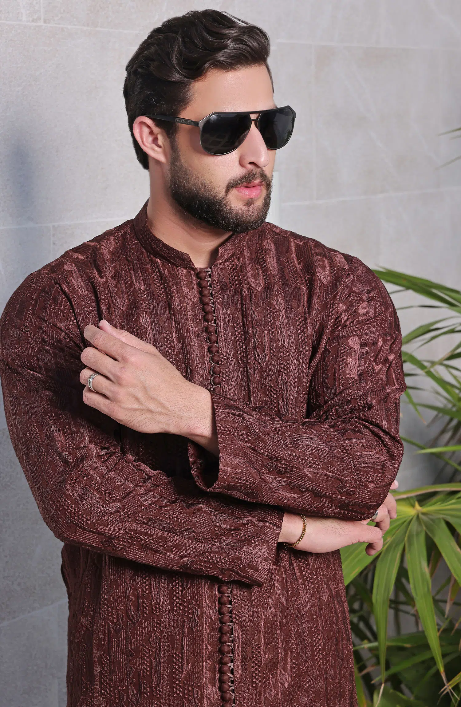 TGM Fancy Kurta Pyjama Collection - Copper Crest