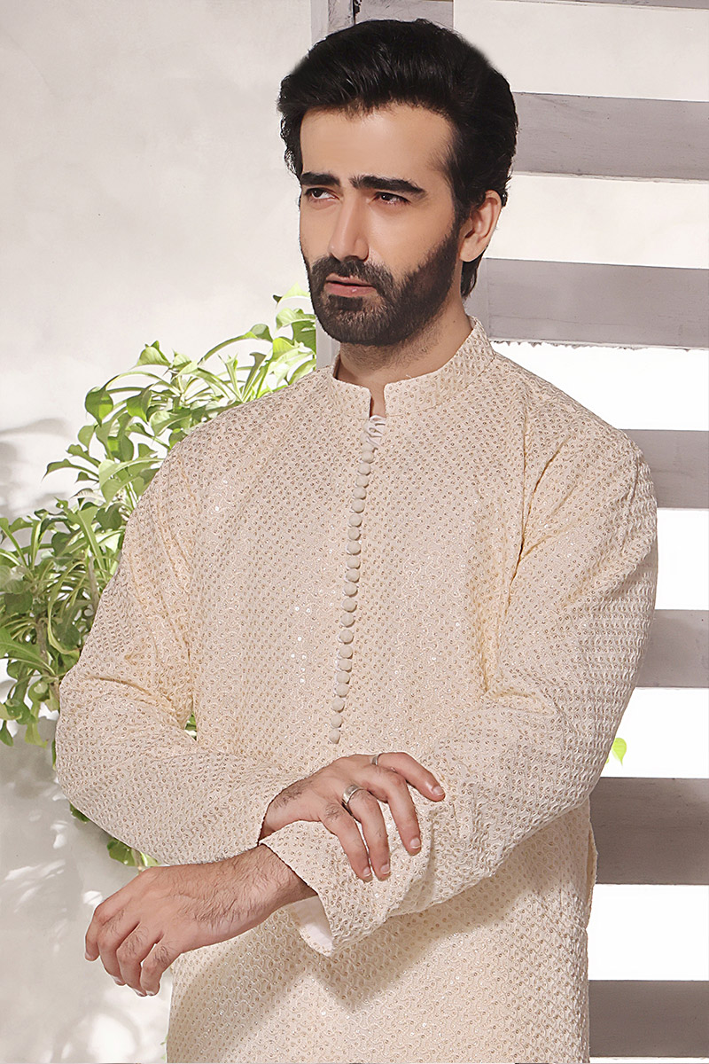 TGM Fancy Kurta Pyjama Collection 2023 - Creamy Desire