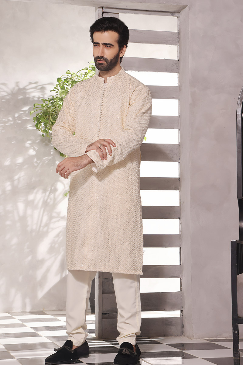 TGM Fancy Kurta Pyjama Collection 2023 - Creamy Desire