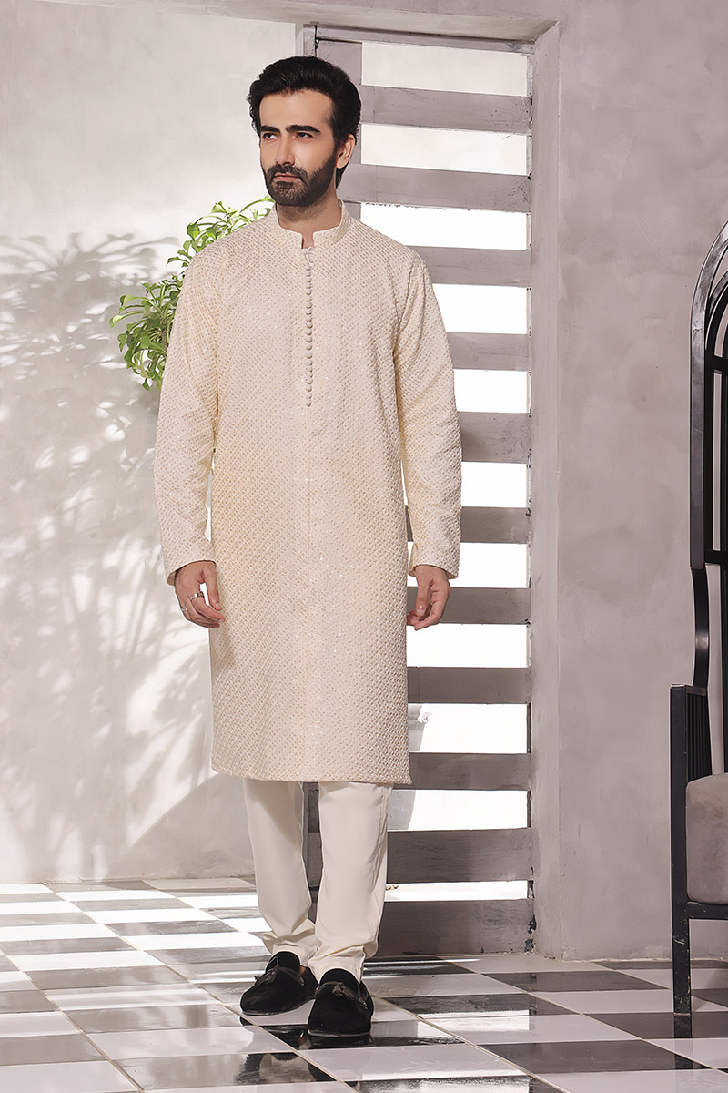 TGM Fancy Kurta Pyjama Collection 2023 - Creamy Desire