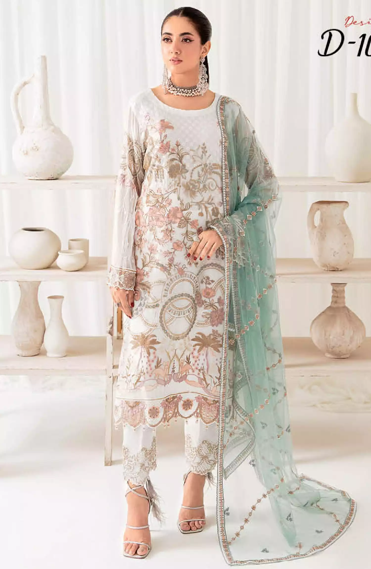 Ramsha Rangoon Luxury Chiffon Collection Vol 10 - D 1005