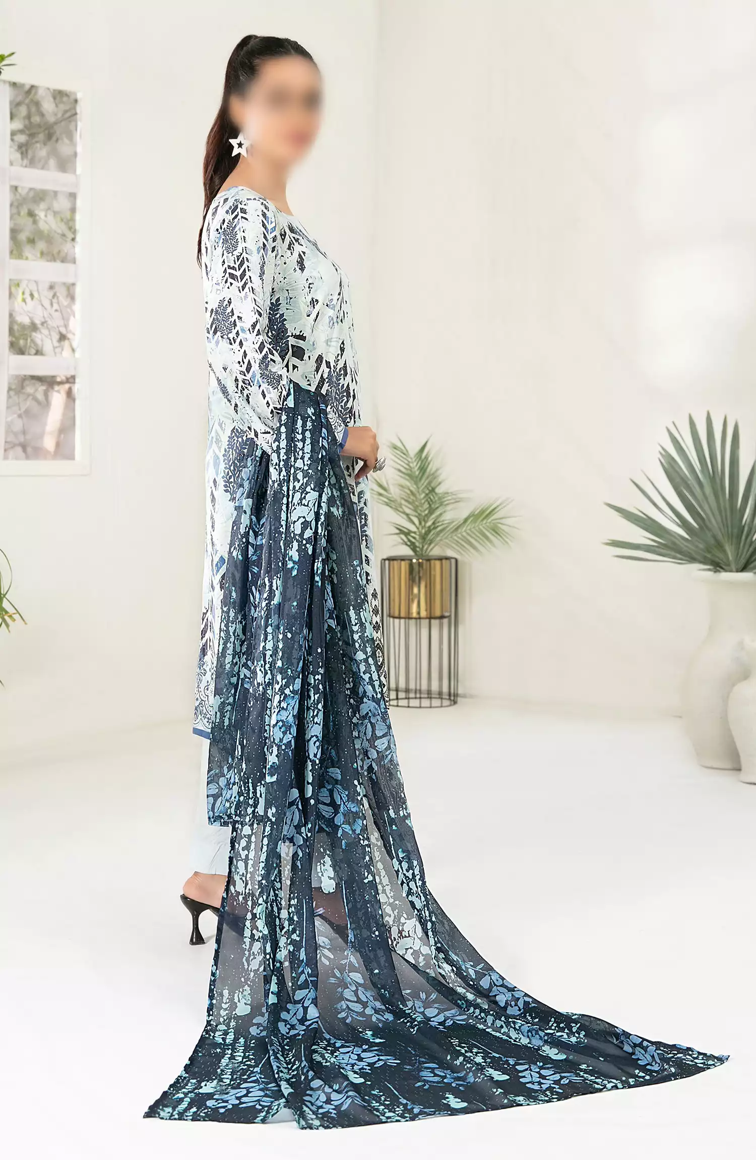 Fasha -  Digital Printed Viscose RTW Collection - D-3687