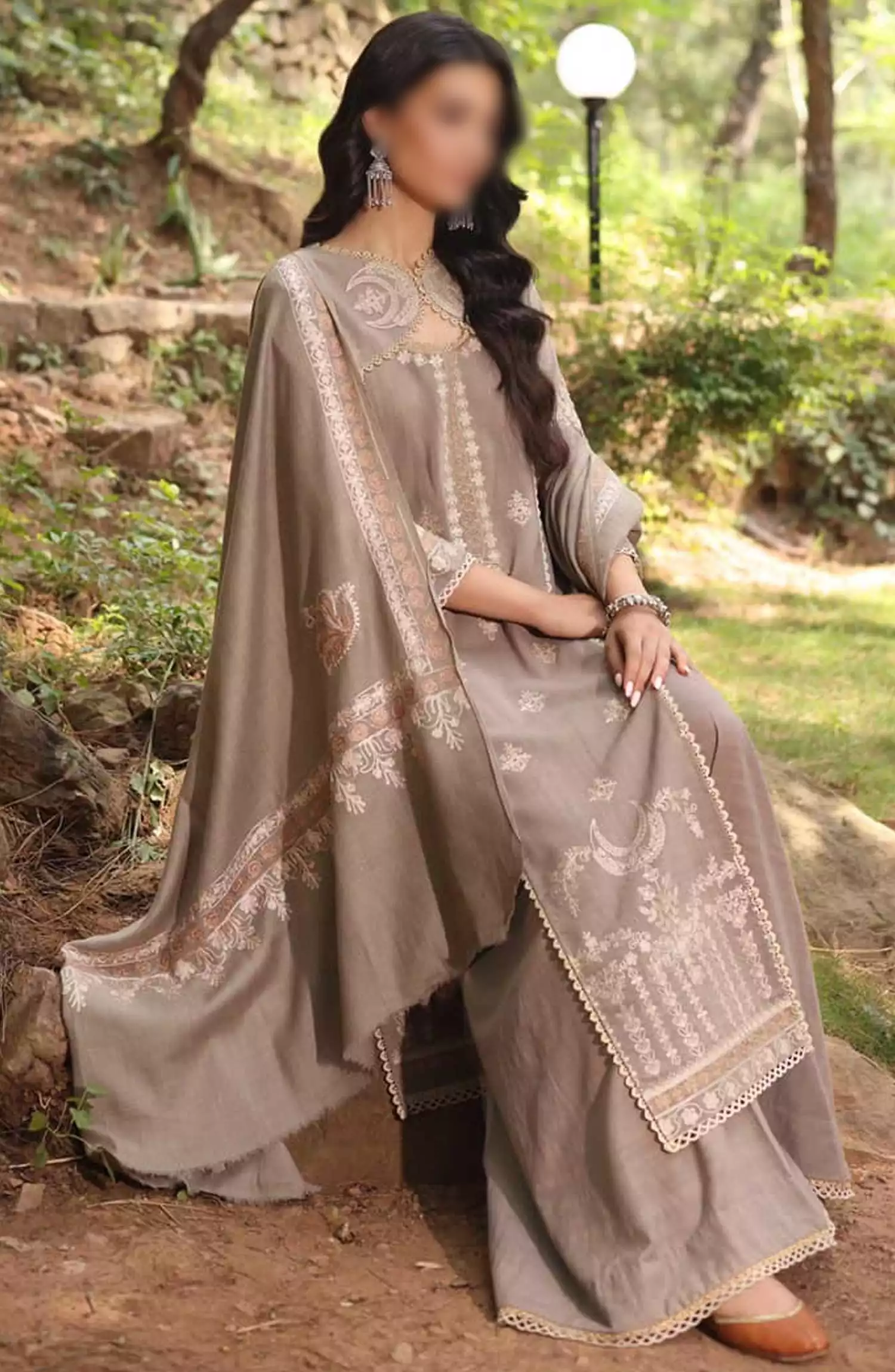 Noor Suzaanikari Winter Shawl Collection By Saadia Asad - D-7 ZEENAZ