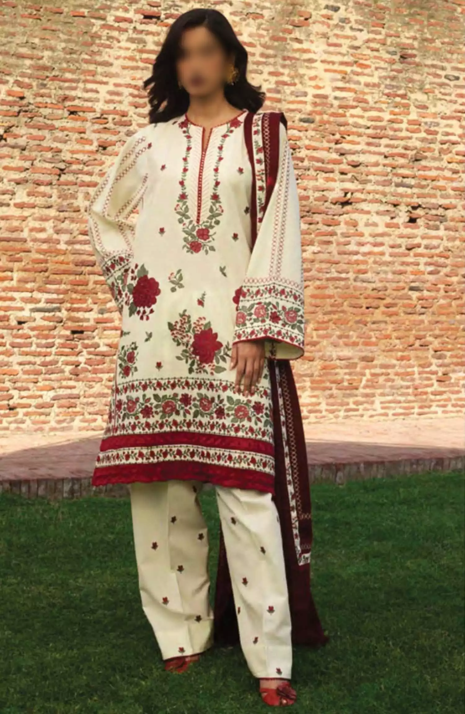 Zara Shahjahan Winter Unstitched 2024 - D1-FARIDEH