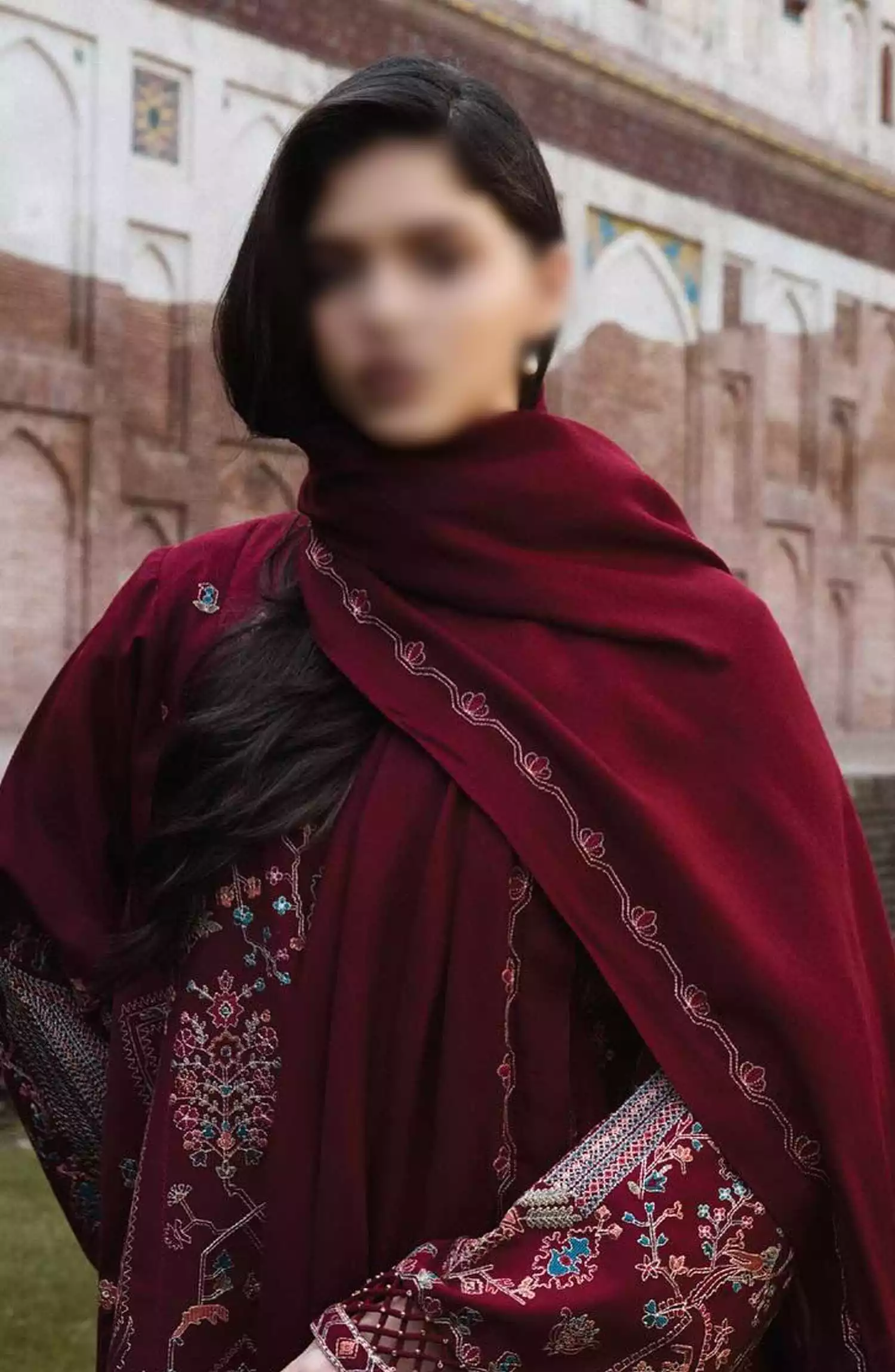 Zara Shahjahan Winter Unstitched 2024 - D8-RAHA