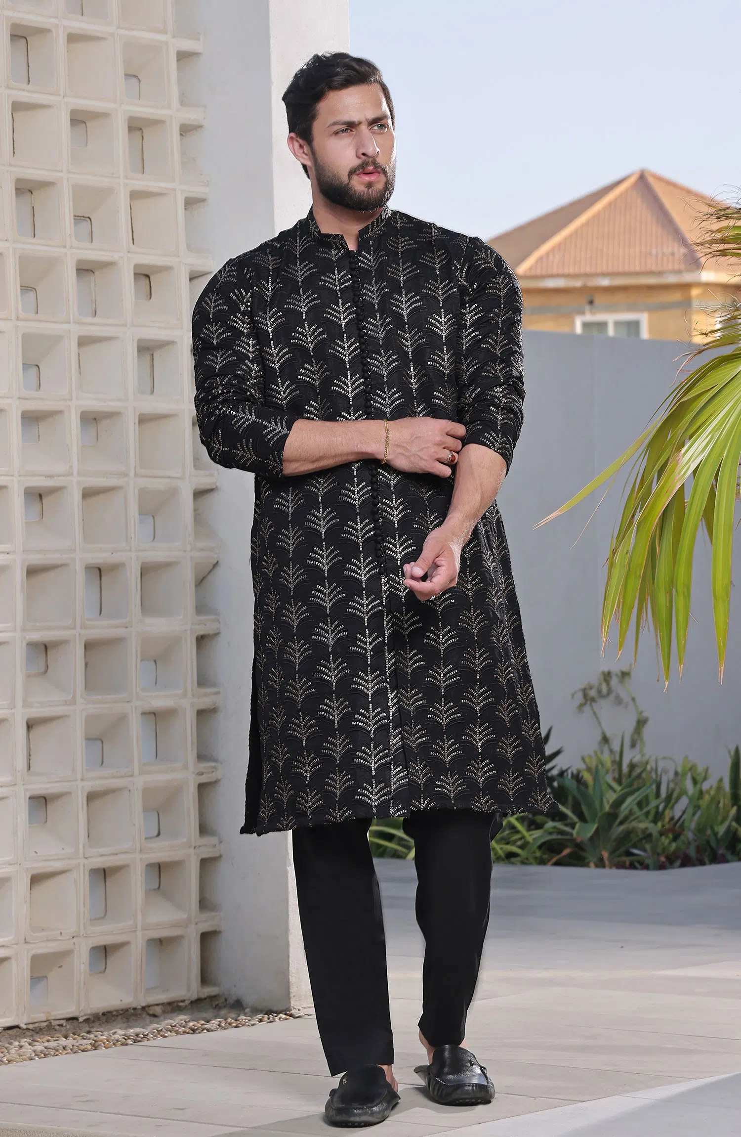 TGM Fancy Kurta Pyjama Collection - Dark Shadow