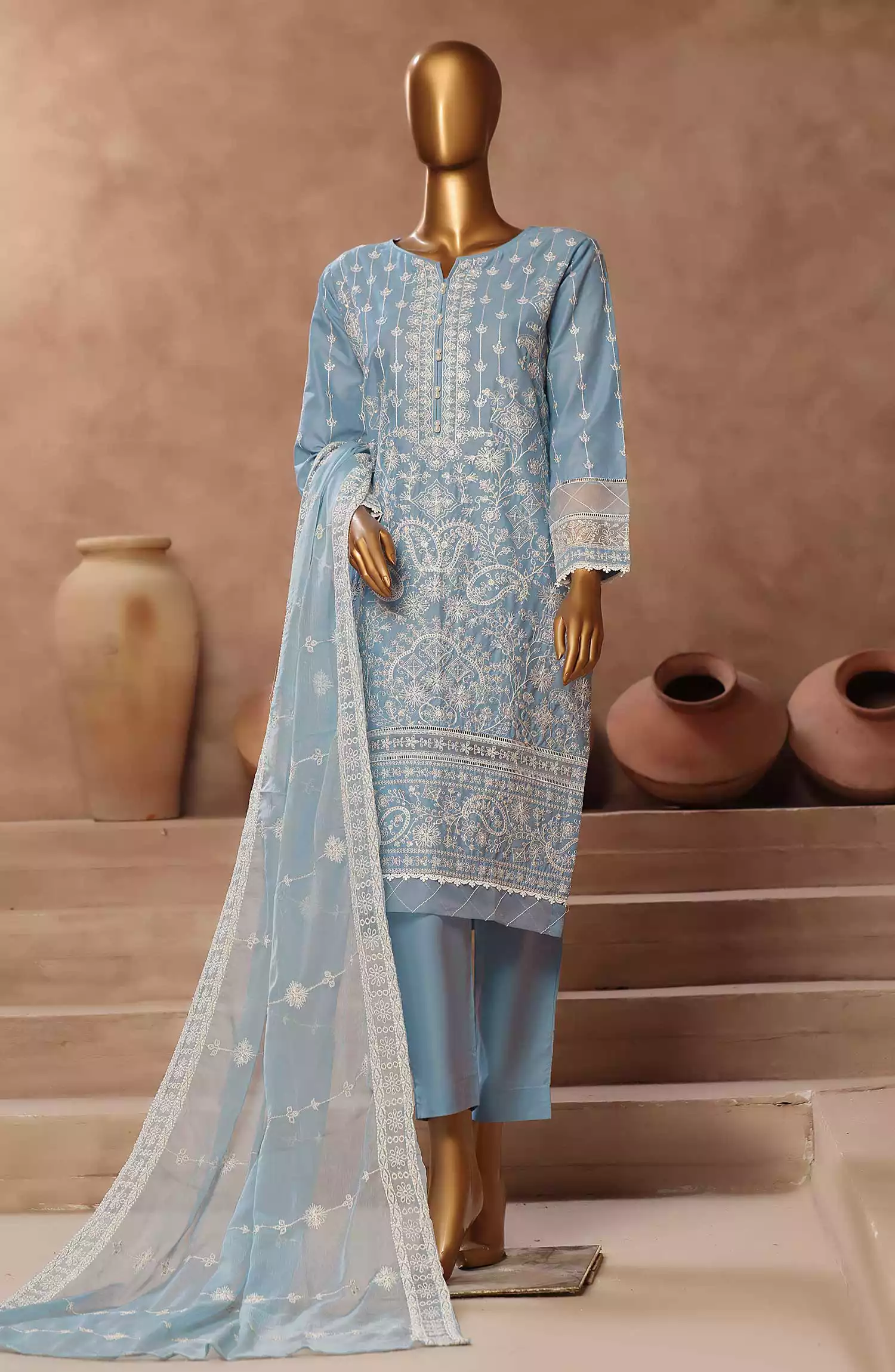 Elanora Premium RTW Embroidered Collection By Amna Khadija - Design 01