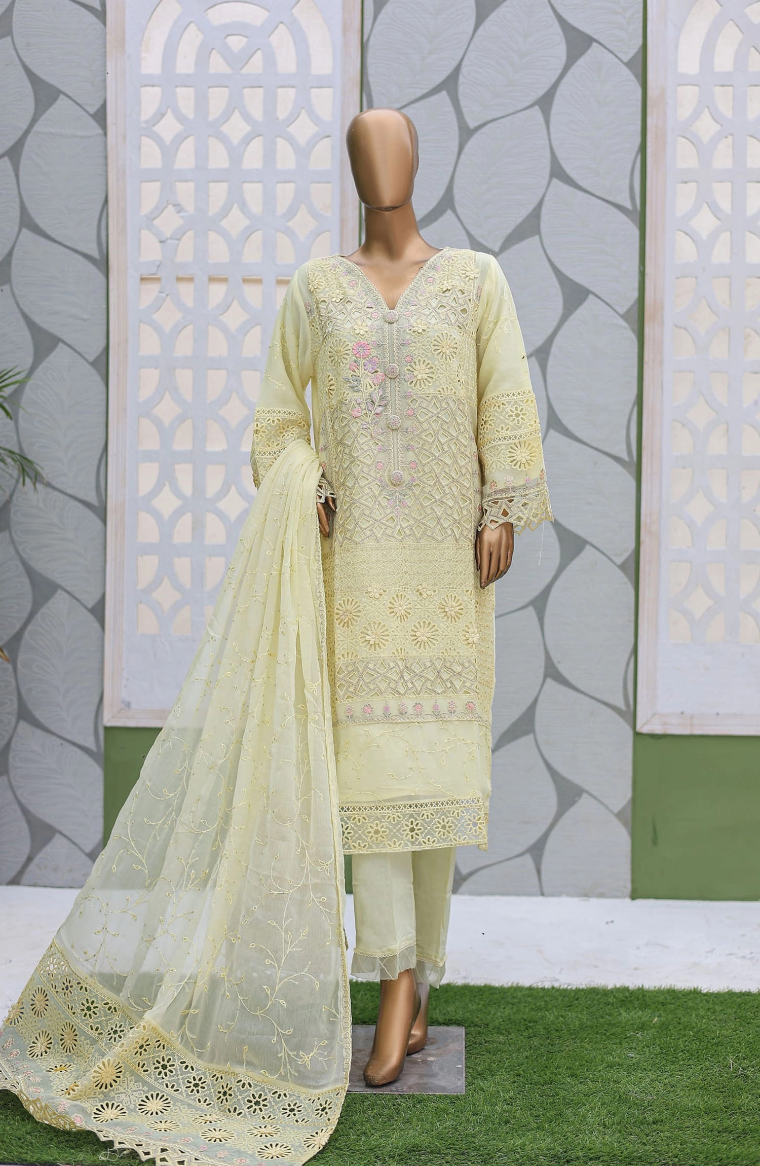 Bin Saeed Exclusive Luxury Chiffon Collection Vol 01 - Design 01