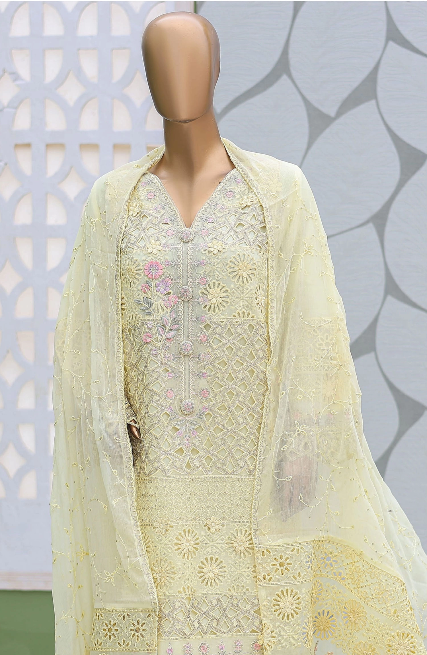 Bin Saeed Exclusive Luxury Chiffon Collection Vol 01 - Design 01