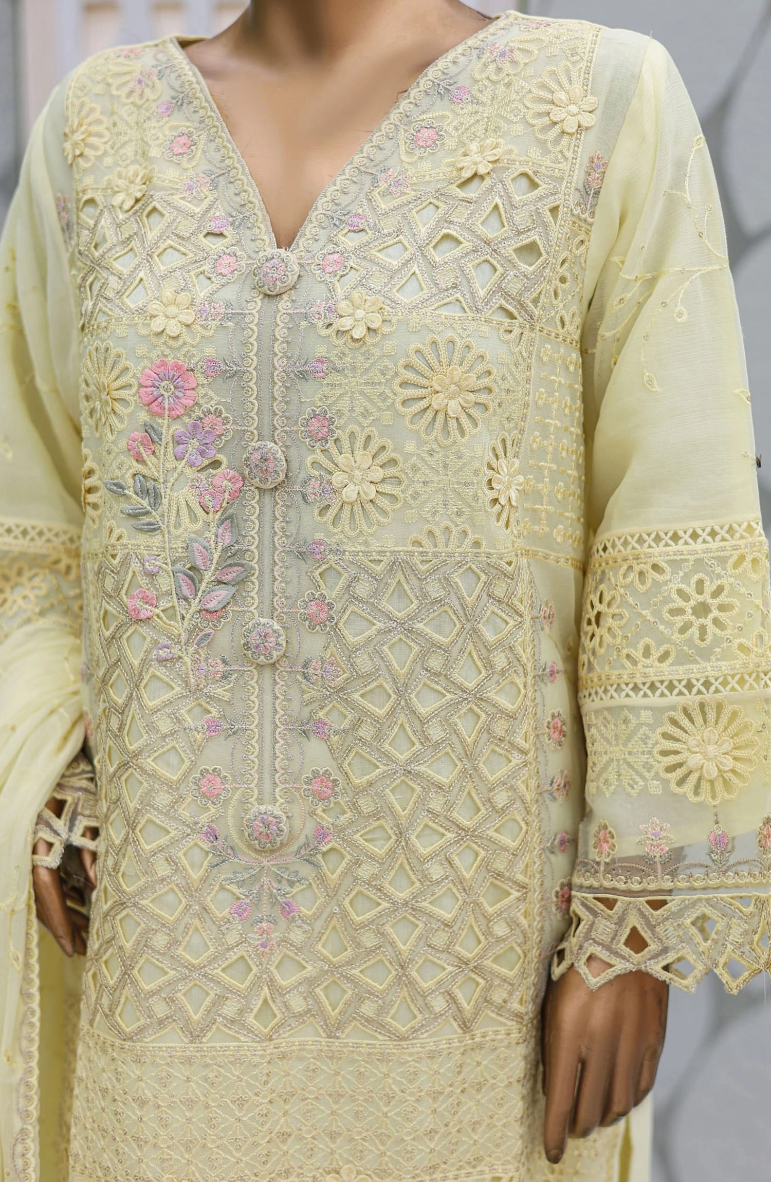 Bin Saeed Exclusive Luxury Chiffon Collection Vol 01 - Design 01