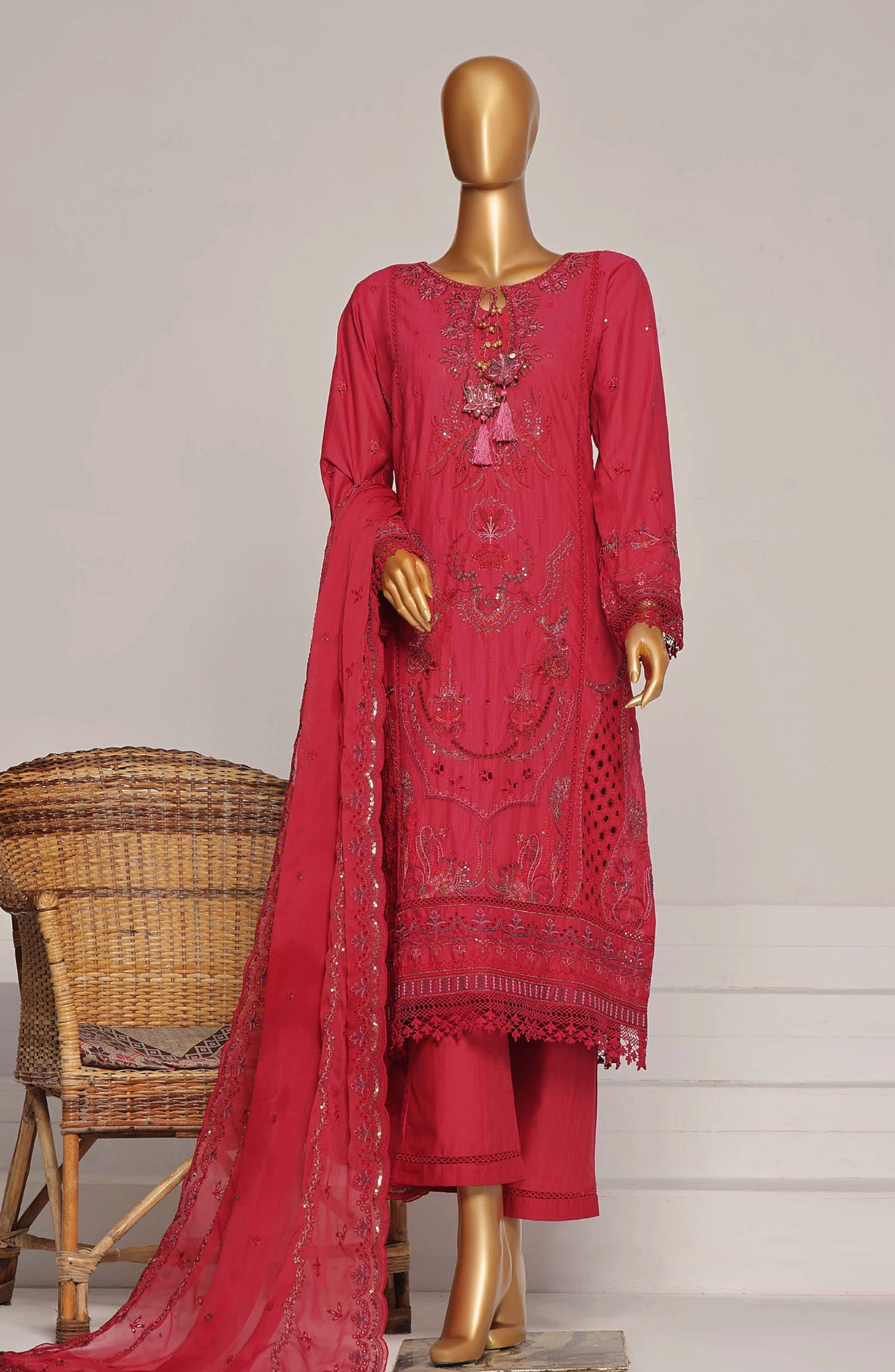 SADABAHAR Luxury Embroidered Festive Collection Vol 5 - Design 01