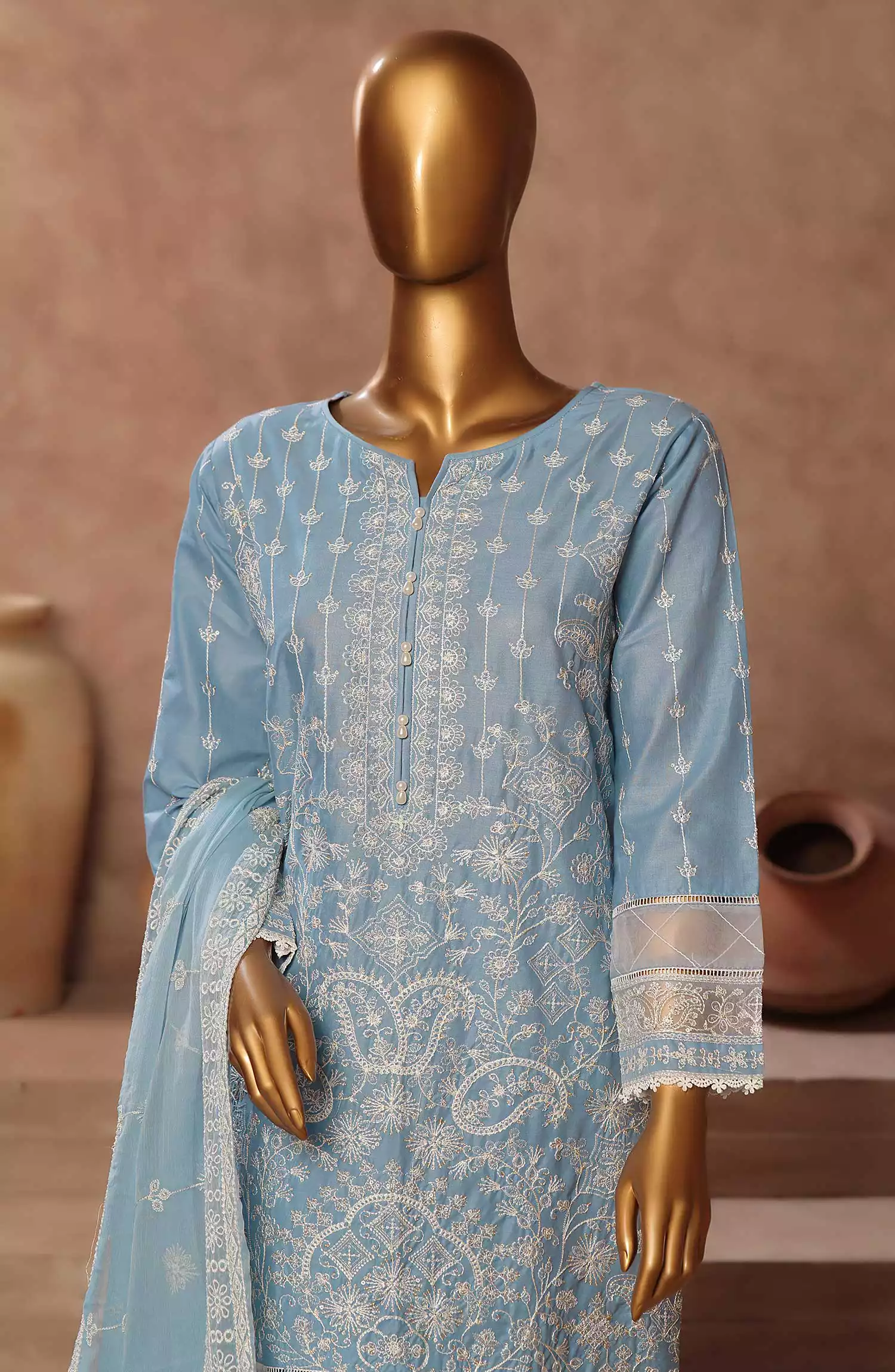 Elanora Premium RTW Embroidered Collection By Amna Khadija - Design 01