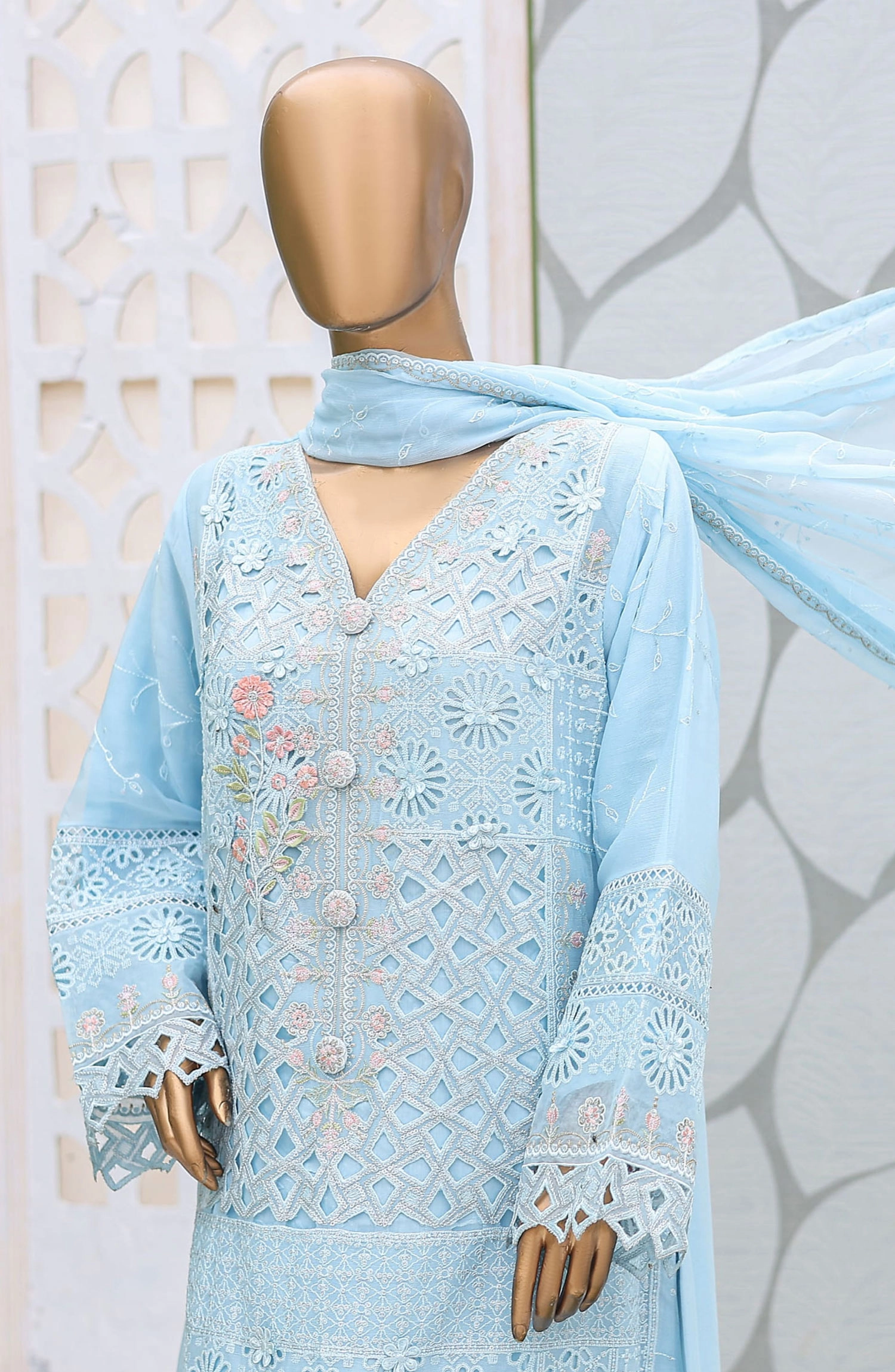 Bin Saeed Exclusive Luxury Chiffon Collection Vol 01 - Design 02