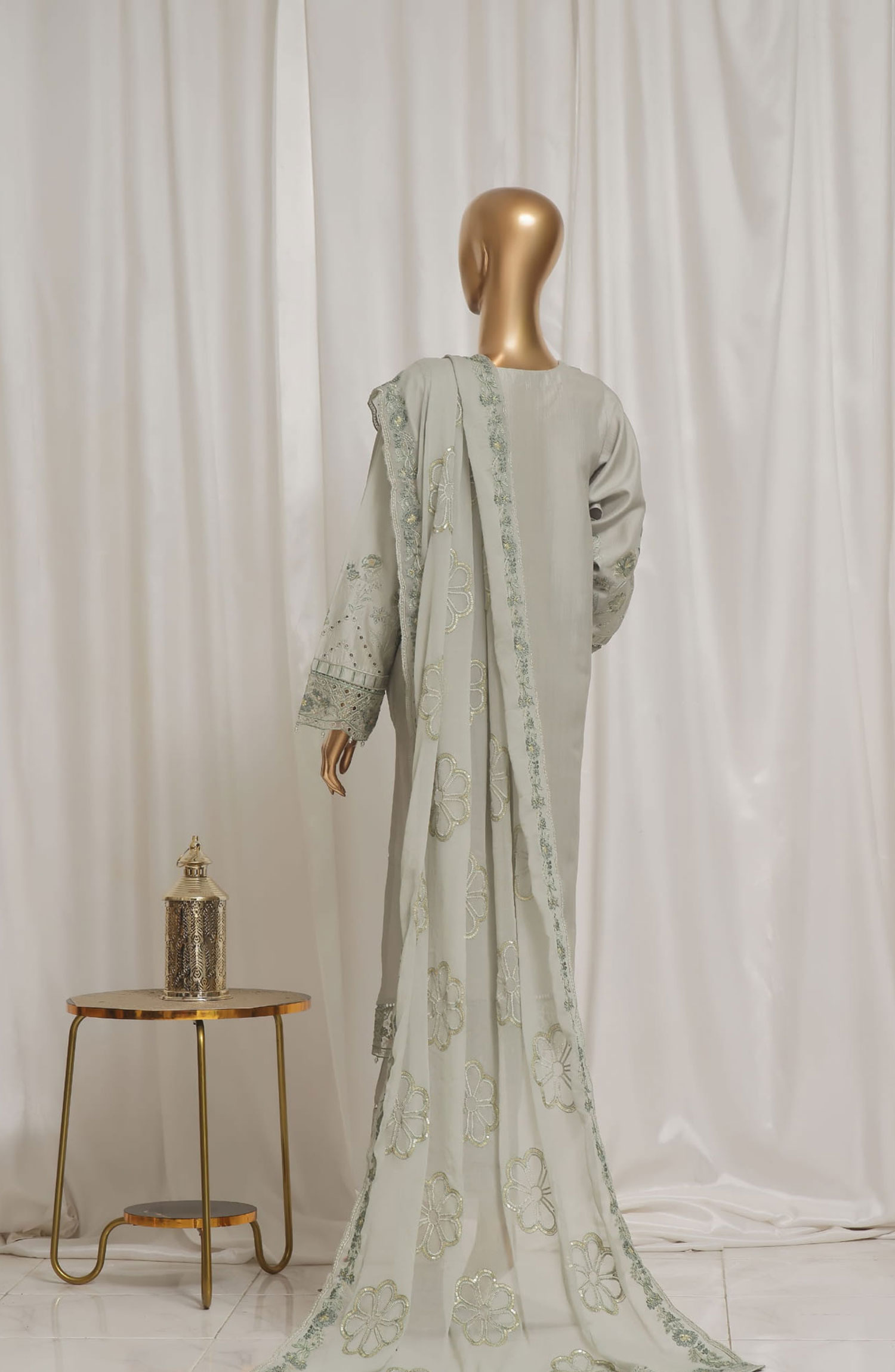 Sadabahar Luxury Embroidered Rod Silk Collection - Design 03