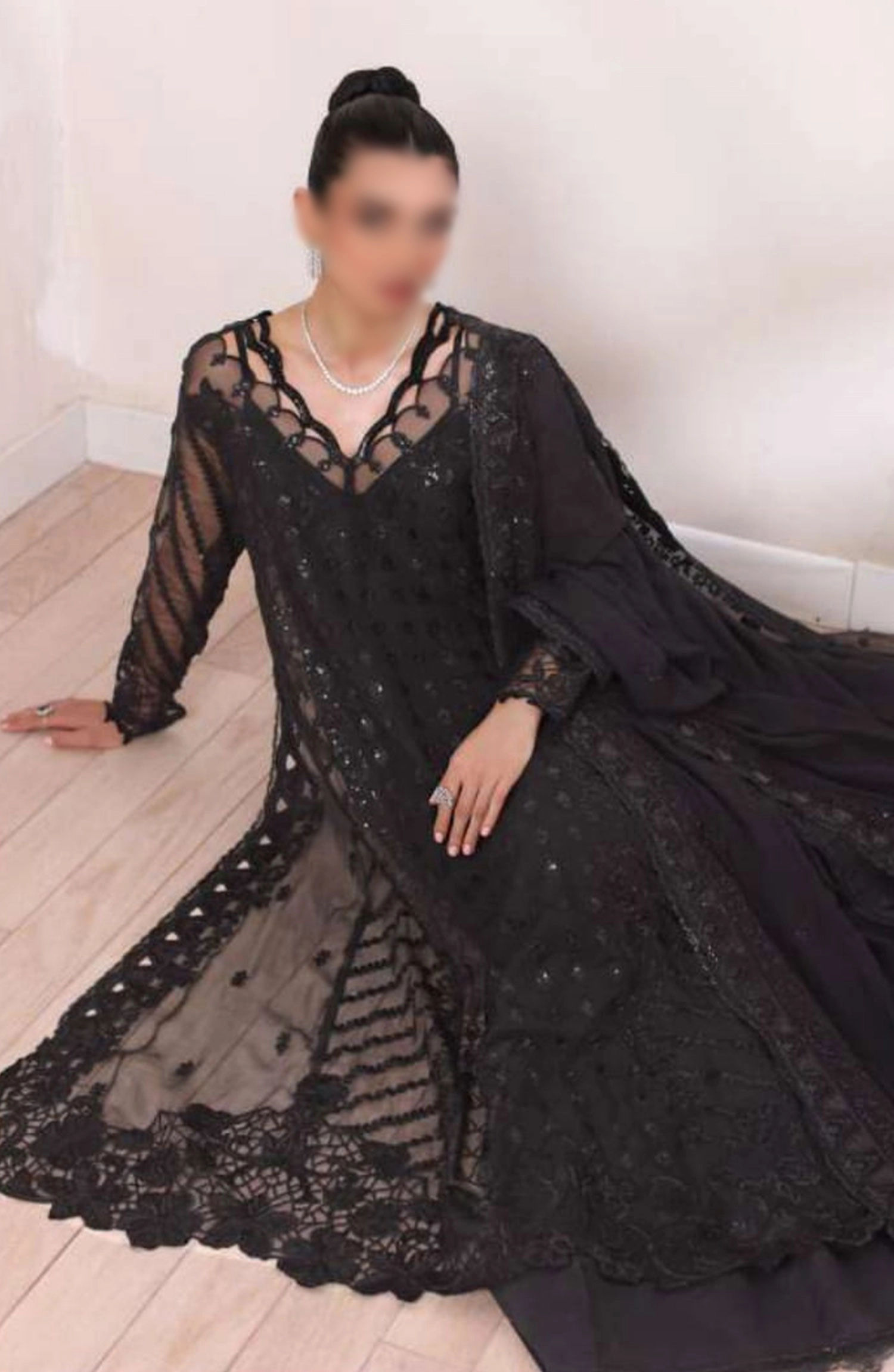 Noor Chiffon De Luxe By Saadia Asad - Design 04