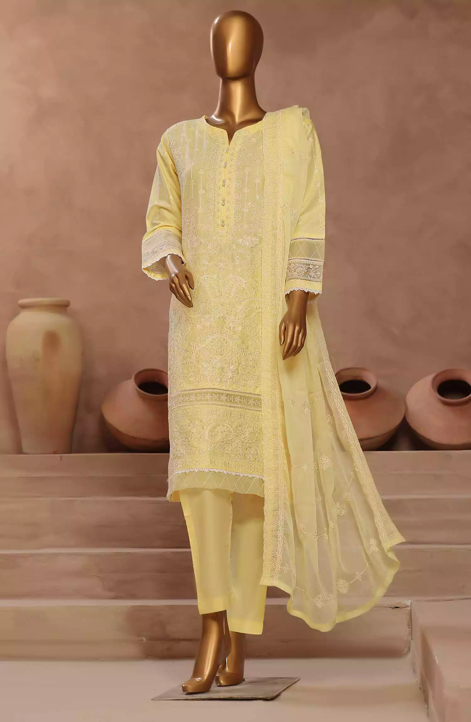 Elanora Premium RTW Embroidered Collection By Amna Khadija - Design 04