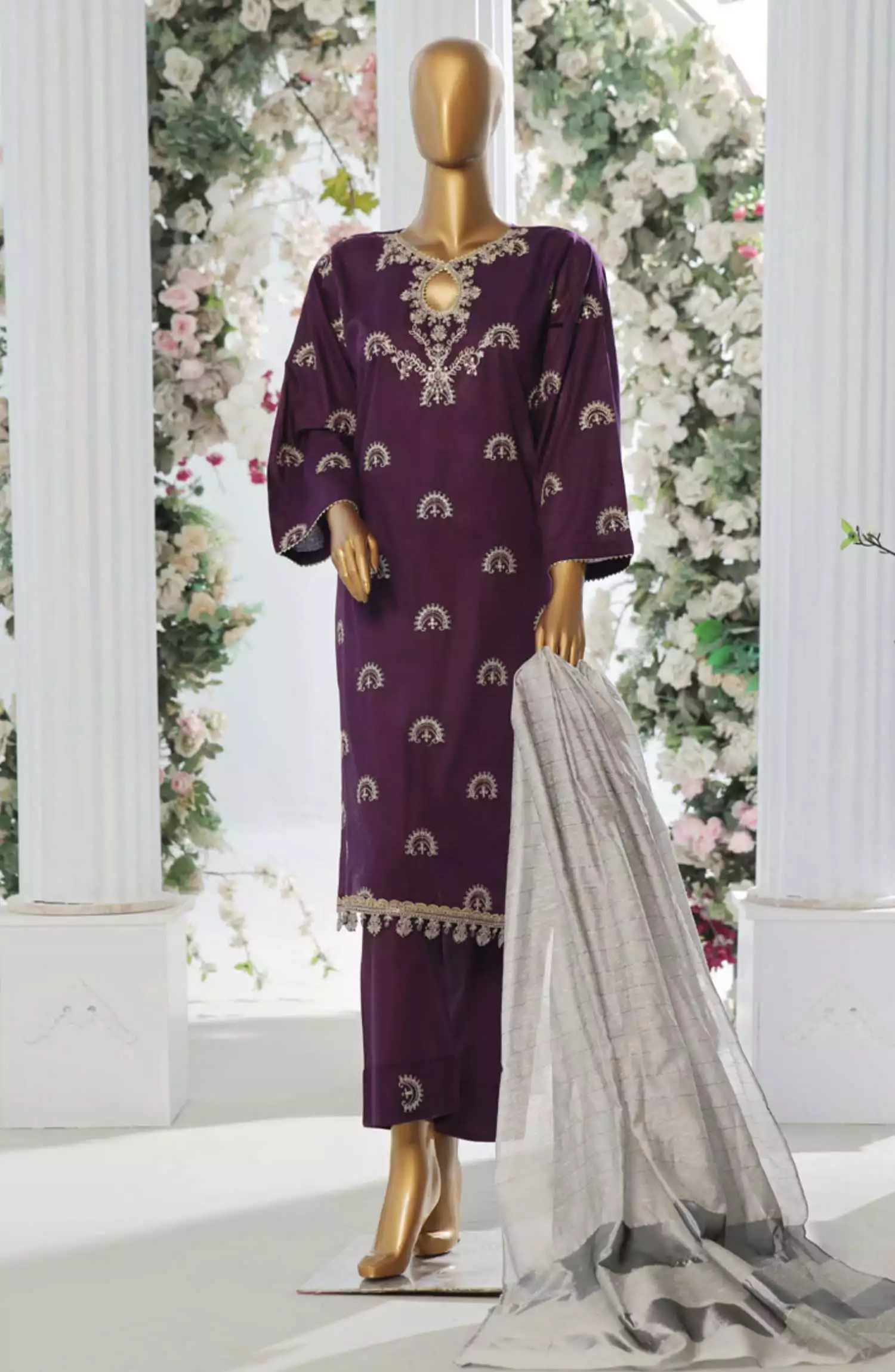 Seerat Embroidered Unstithced Collection Vol 01 - SEC-DESIGN-05