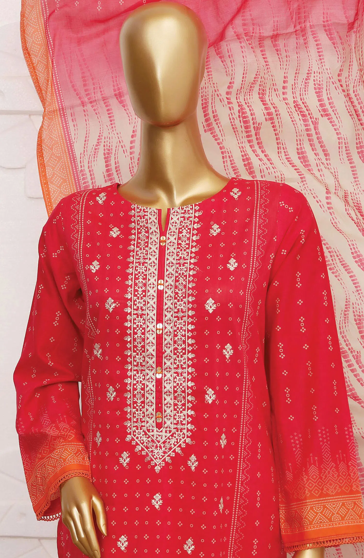 Sadabahar Embroidered Lawn Stitched Collection Vol 01 - Design 06