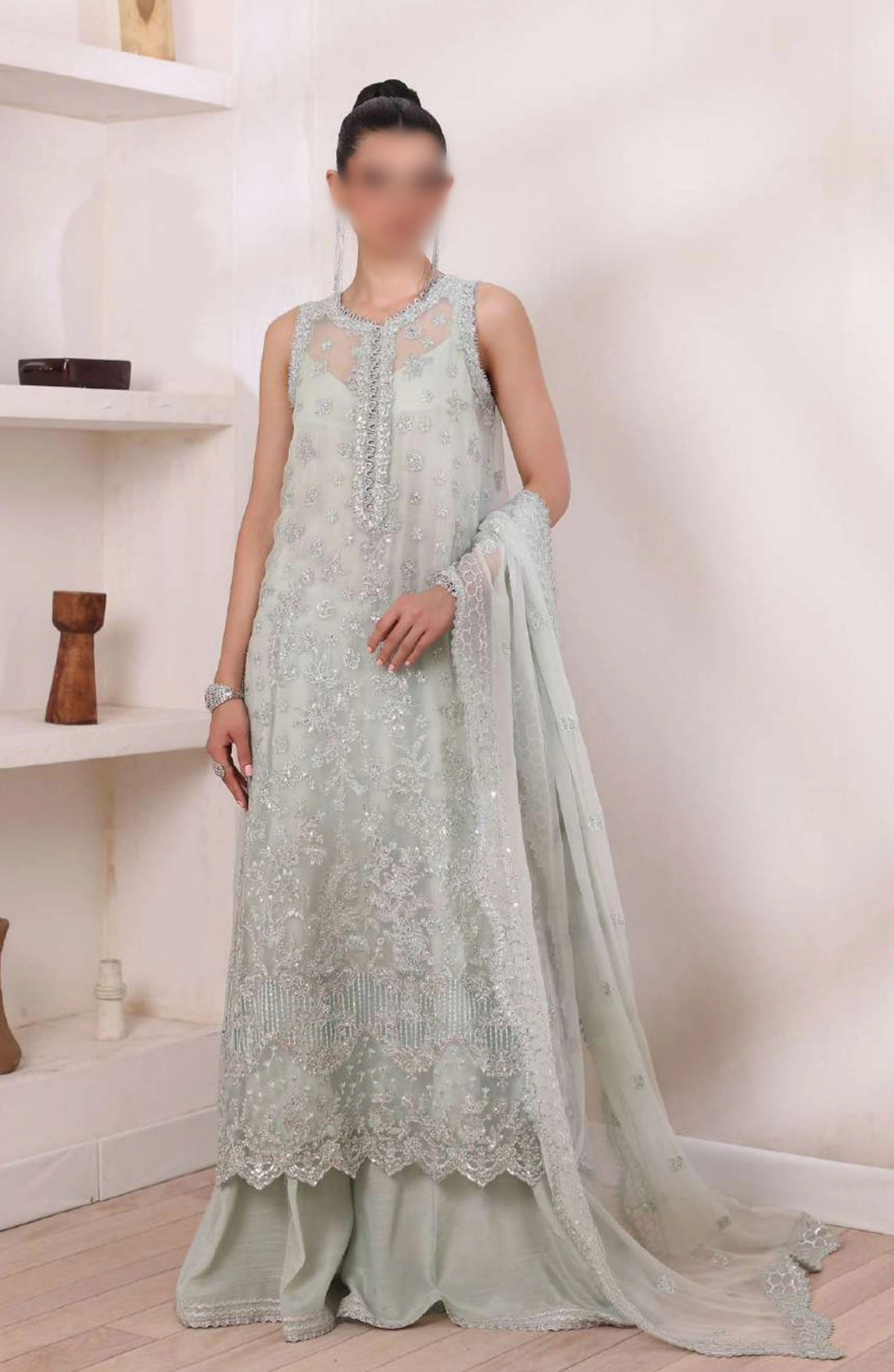 Noor Chiffon De Luxe By Saadia Asad - Design 08