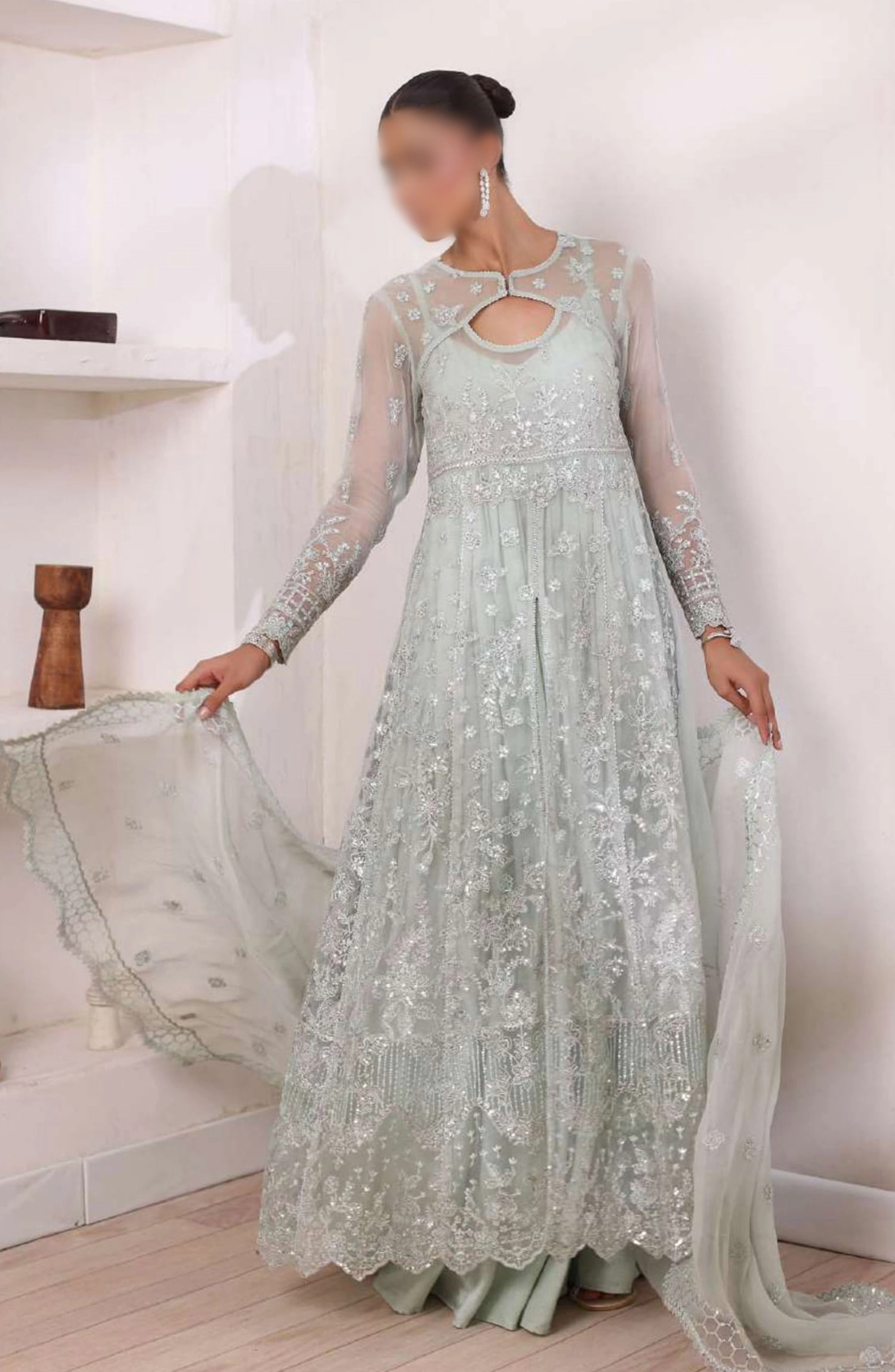 Noor Chiffon De Luxe By Saadia Asad - Design 08