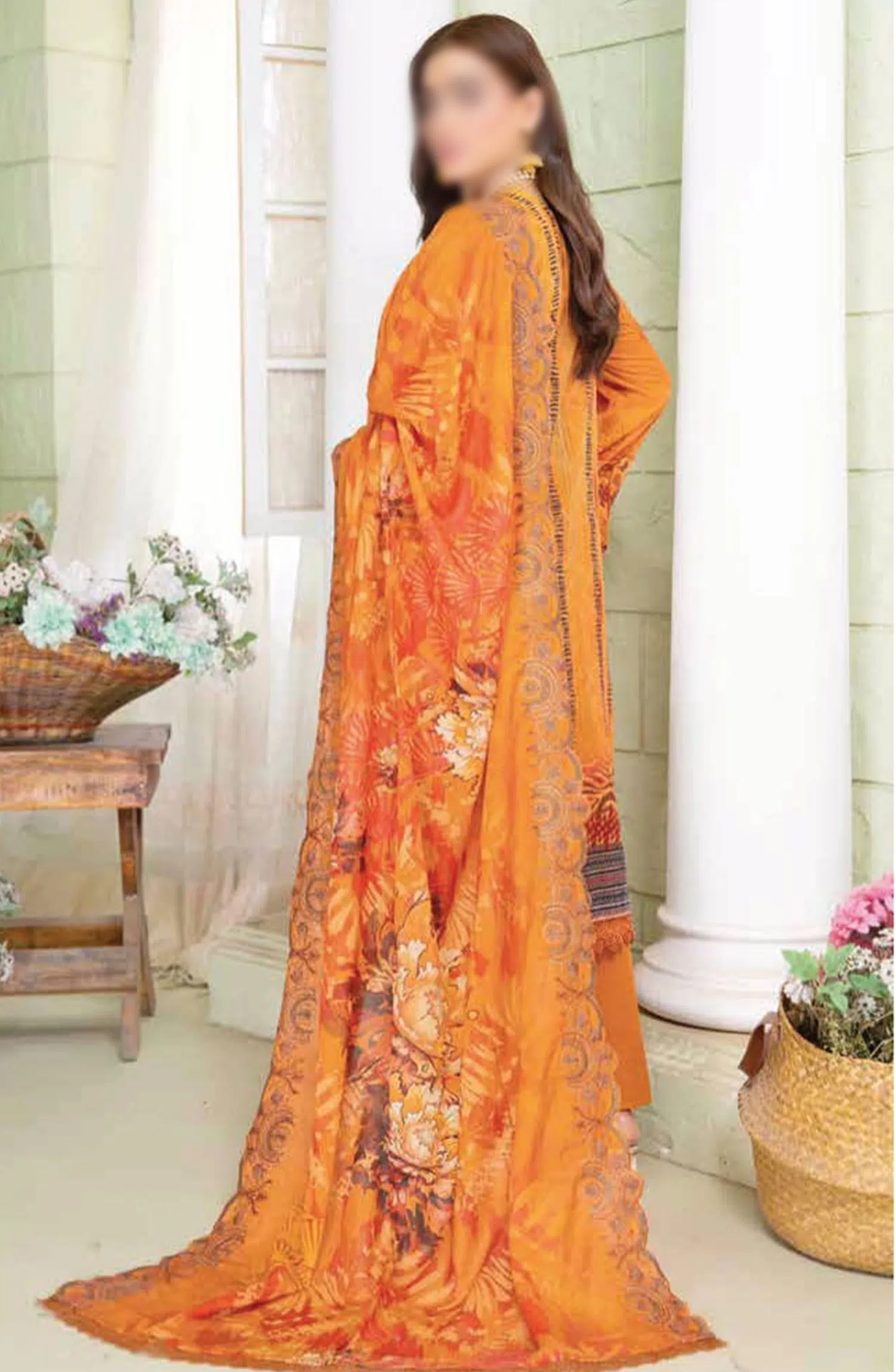 Reet Riwaj Digital Print and Embroidered Collection By Riaz Arts - Design-10