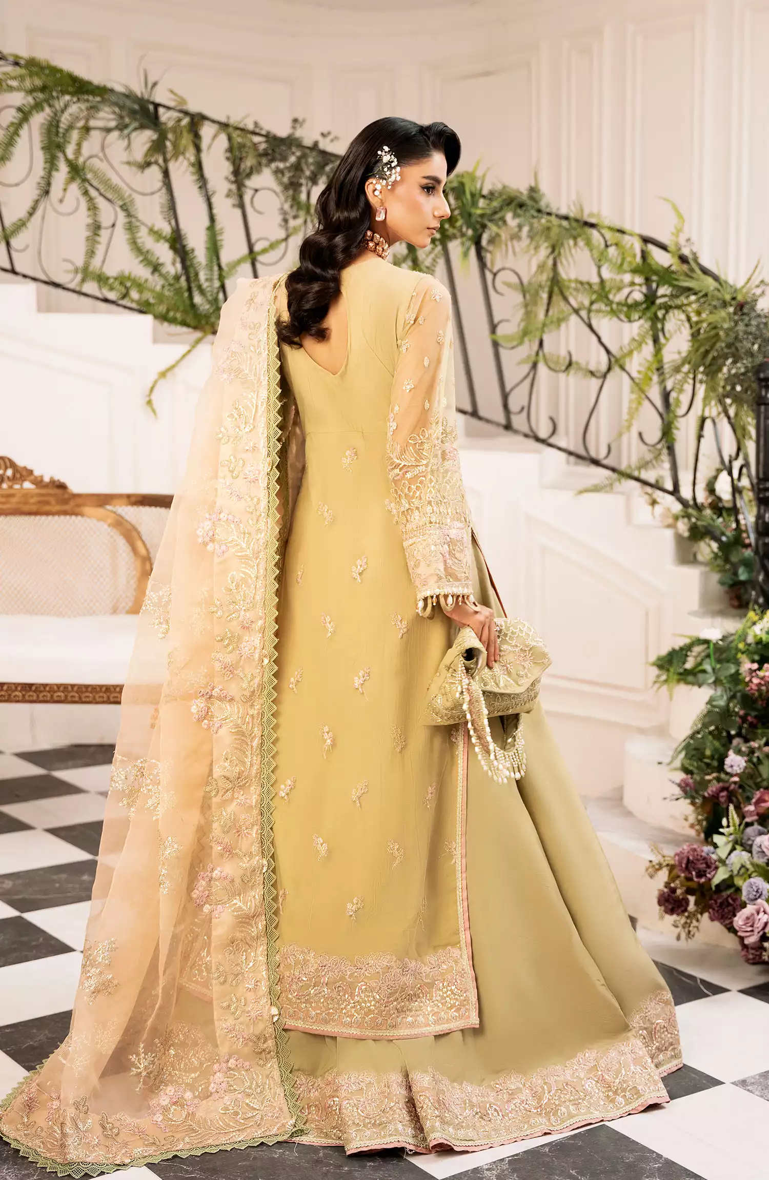 Inayat Luxury Wedding Formals 2024-Design 01 BREWING-MATCHA