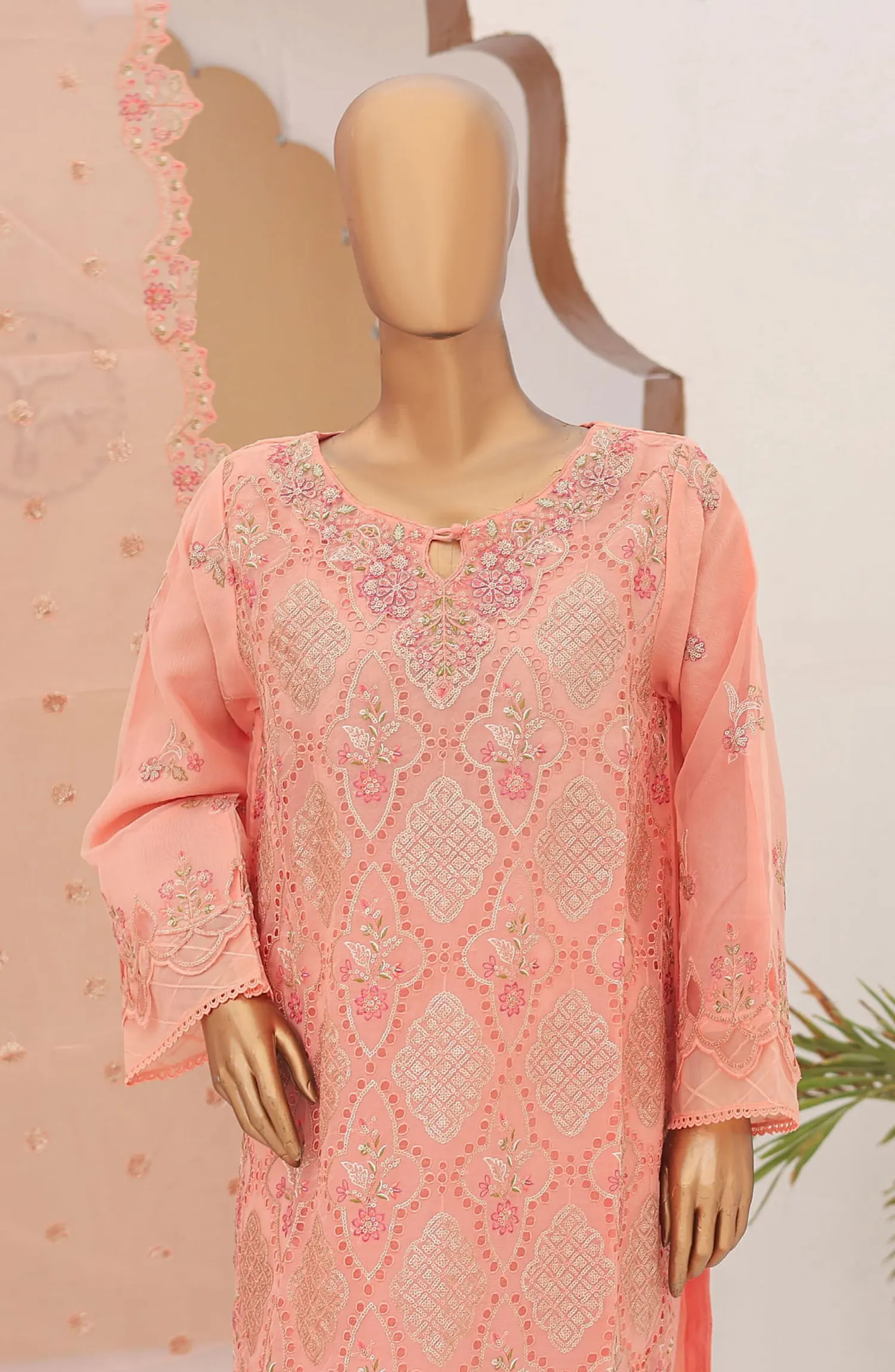 Bin Saeed Exclusive Luxury Fancy Embroidered Collection - Design 03