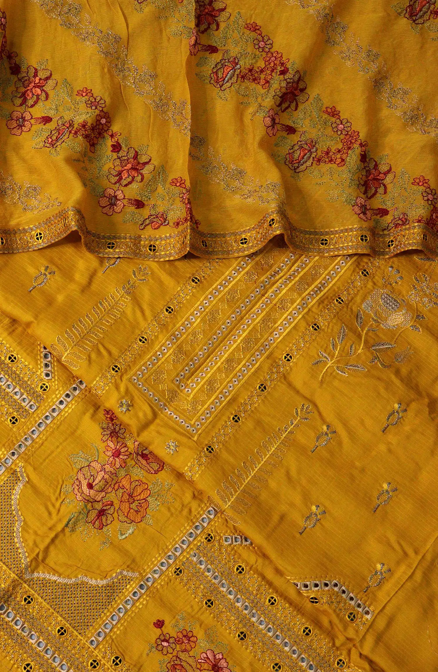 Mun Kay Moti Embroidered Italian Viscose Collection-Design 03