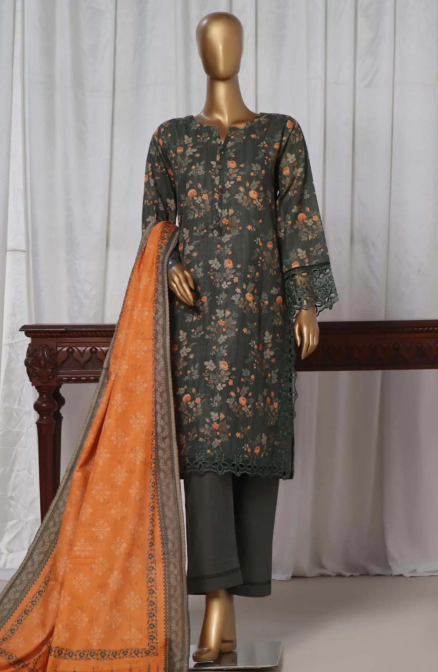 Sadabahar Khaddar RTW Embroidered  Collection 2024 - Design 06