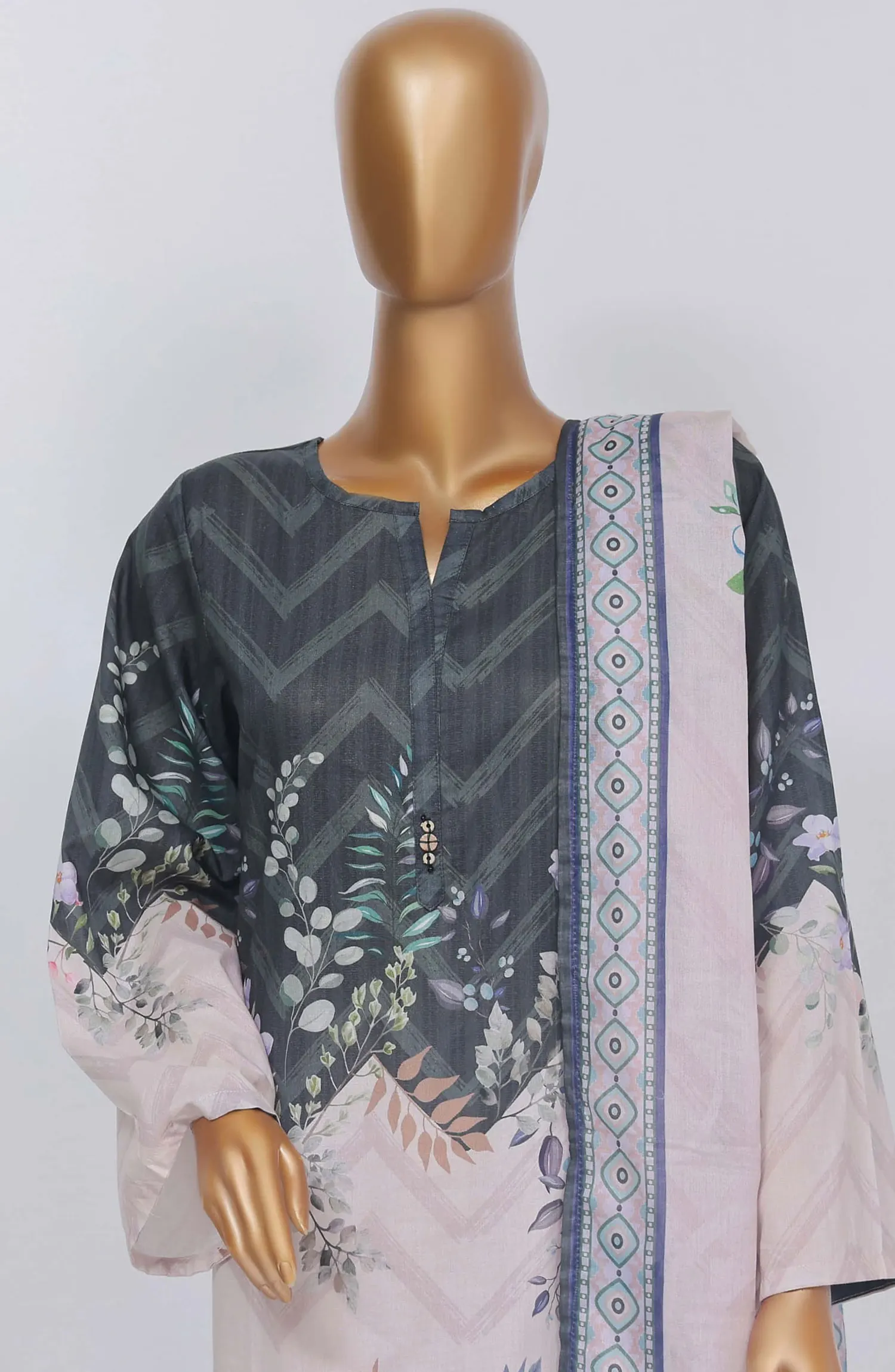 SADABAHAR  MID Summer Co Ords with Dupatta - Design 06