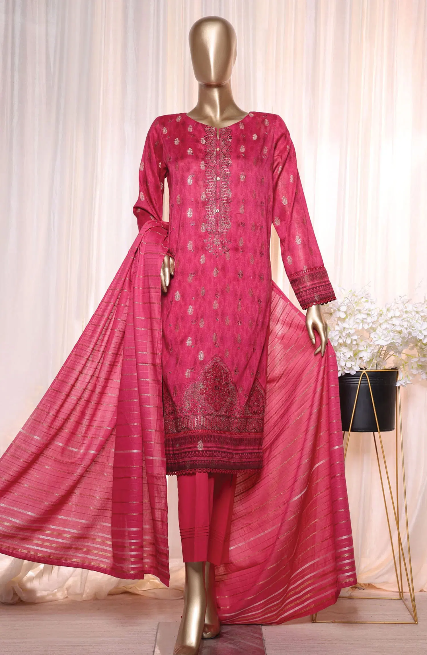 HZ Dynasty Jacquard Embroidered Collection 2024 - DJE-17