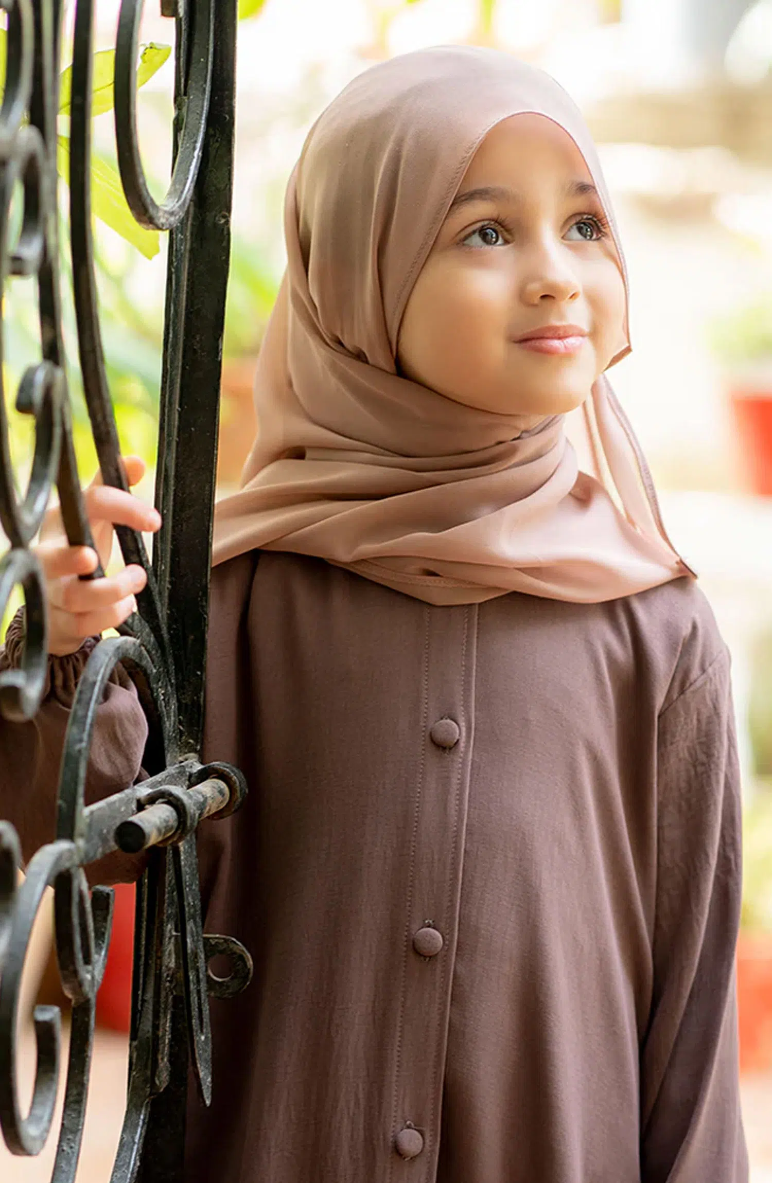 Black Camels Summer Kids Abaya Collection - Doha Basic Abaya