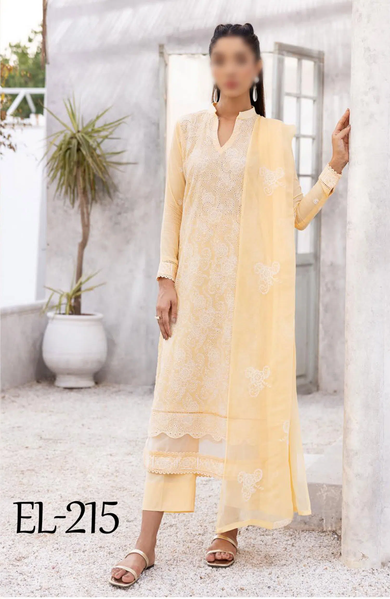 Lawnkari Exclusive Lawn Collection By Khoobsurat - EL  215