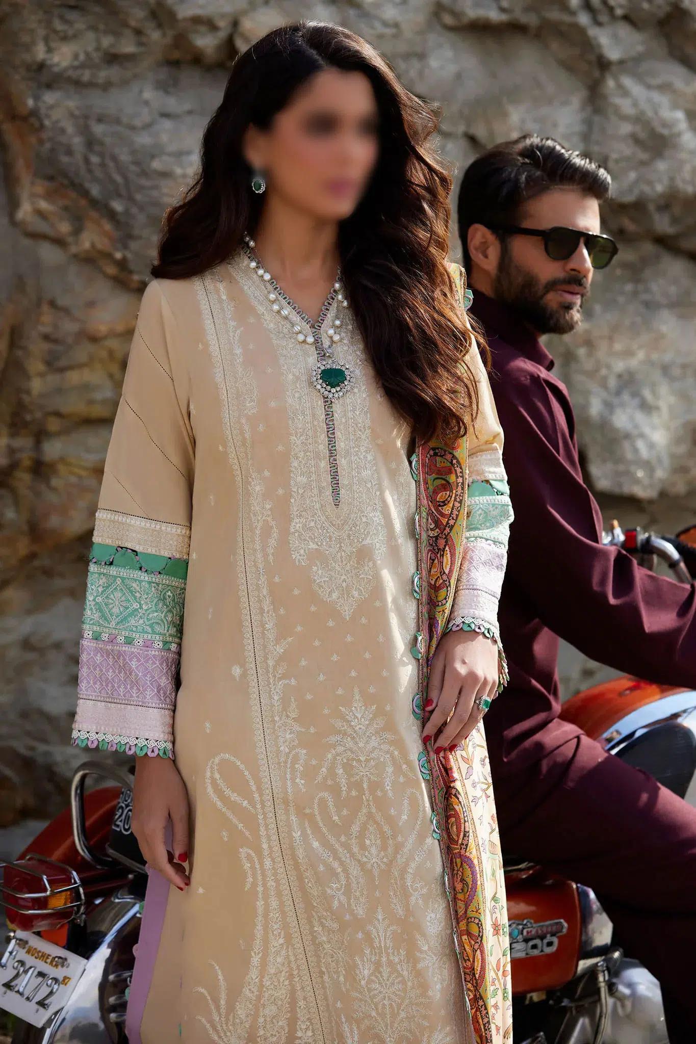 Elan Lawn Collection 2024 - EL24-07B SHERINE