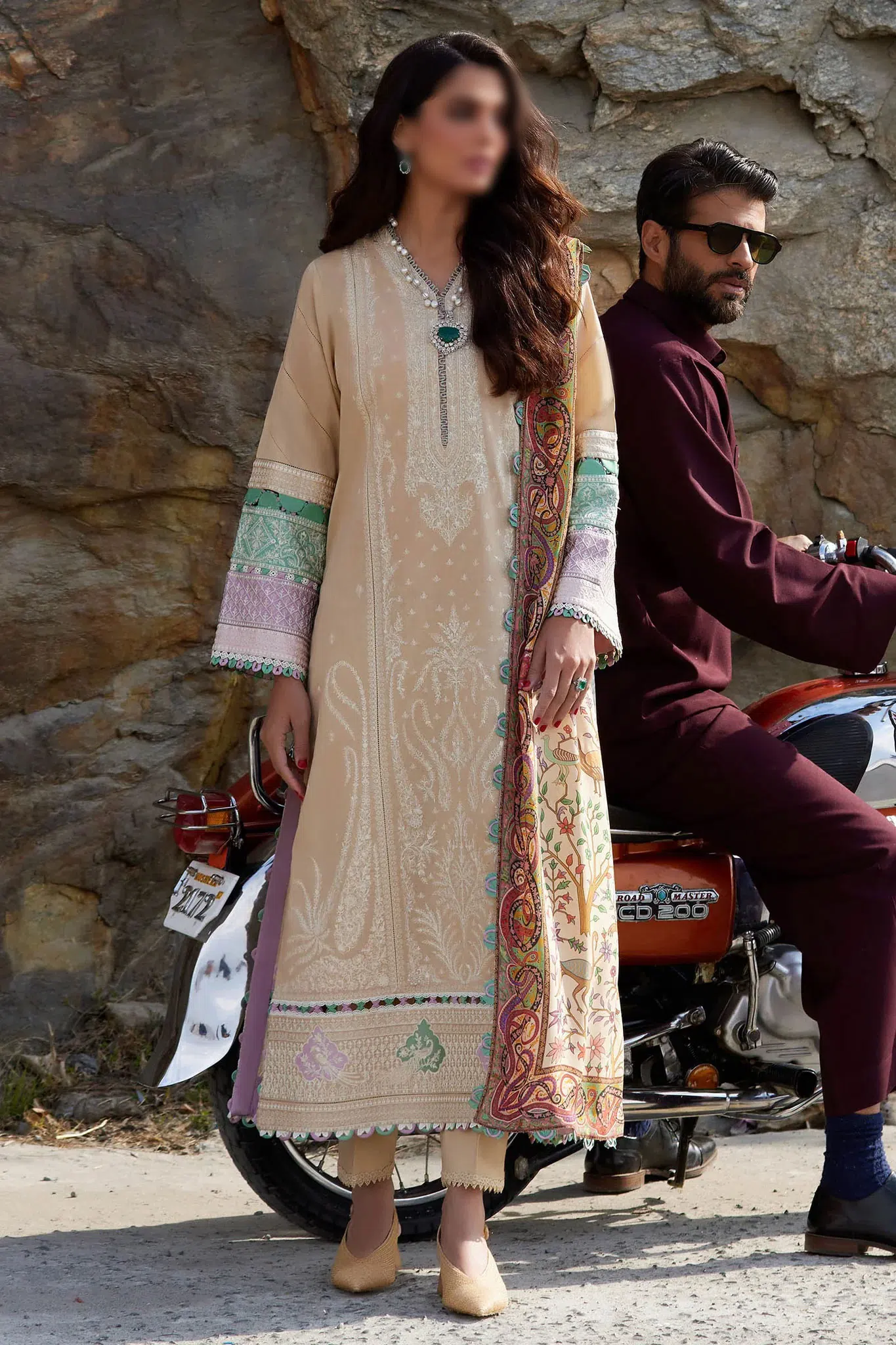 Elan Lawn Collection 2024 - EL24-07B SHERINE