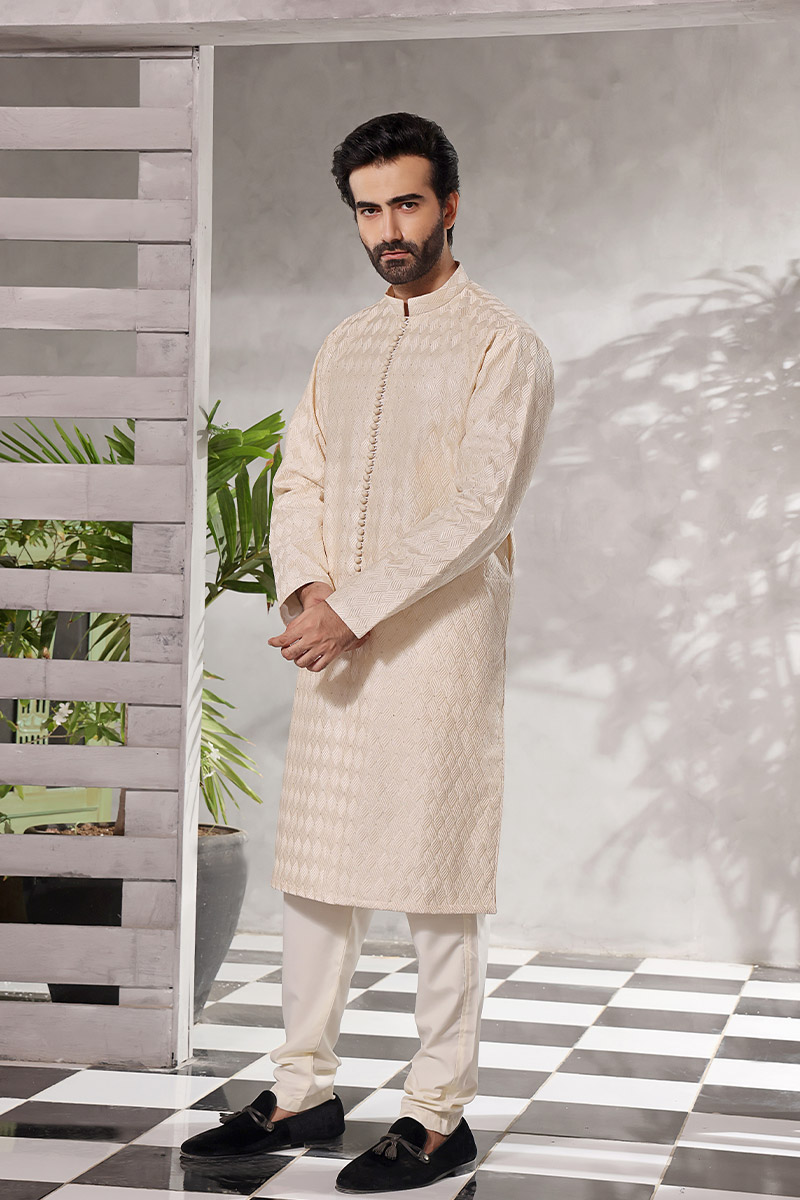 TGM Fancy Kurta Pyjama Collection 2023 - Elegant Parchment