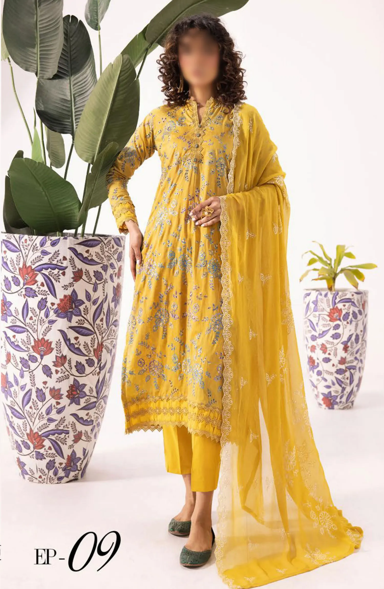 Printkari Exclusive Lawn Collection By Khoobsurat - EP 09